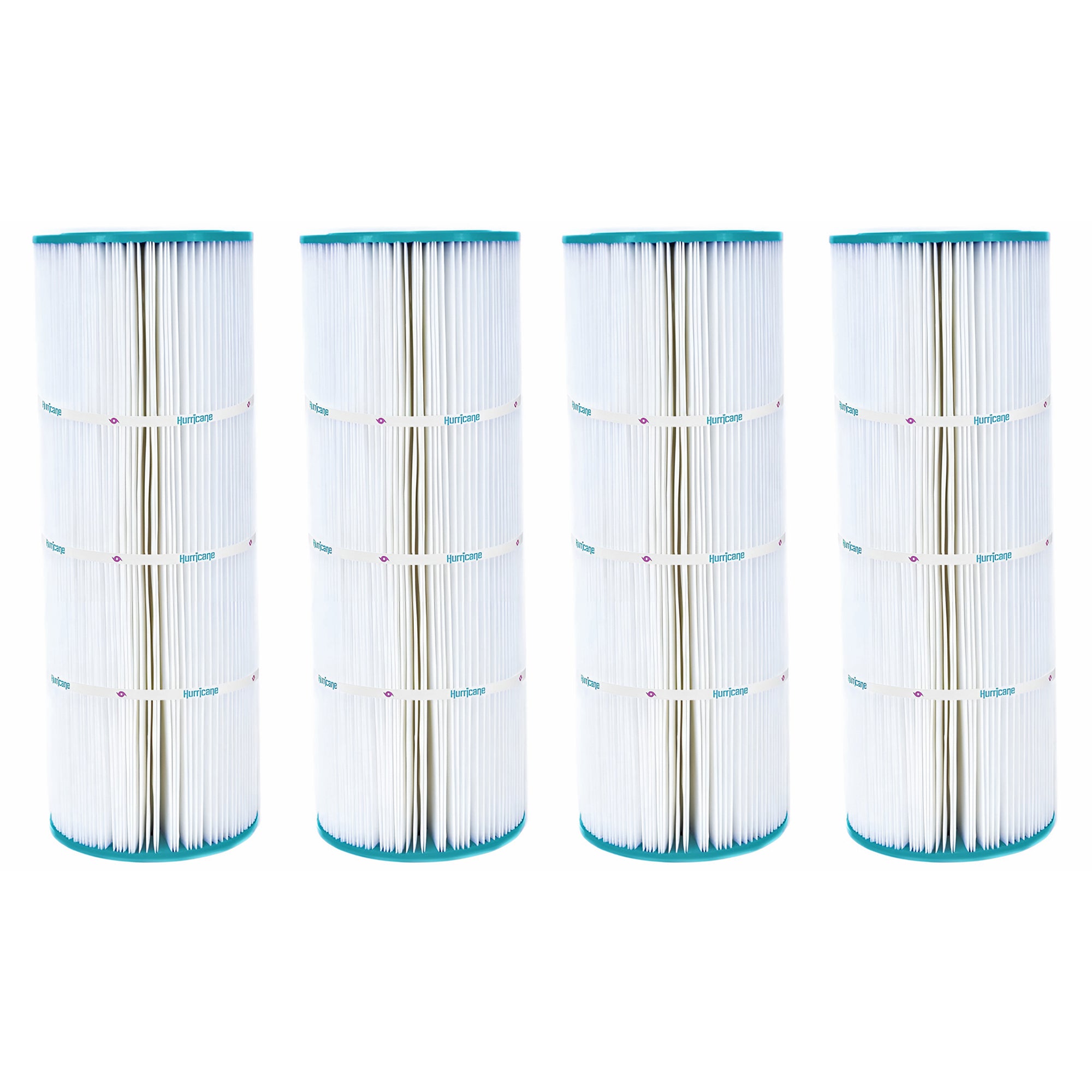 Hurricane 4 Pack Replacement Spa Filter Cartridge for PRB25 and Unicel C-4326