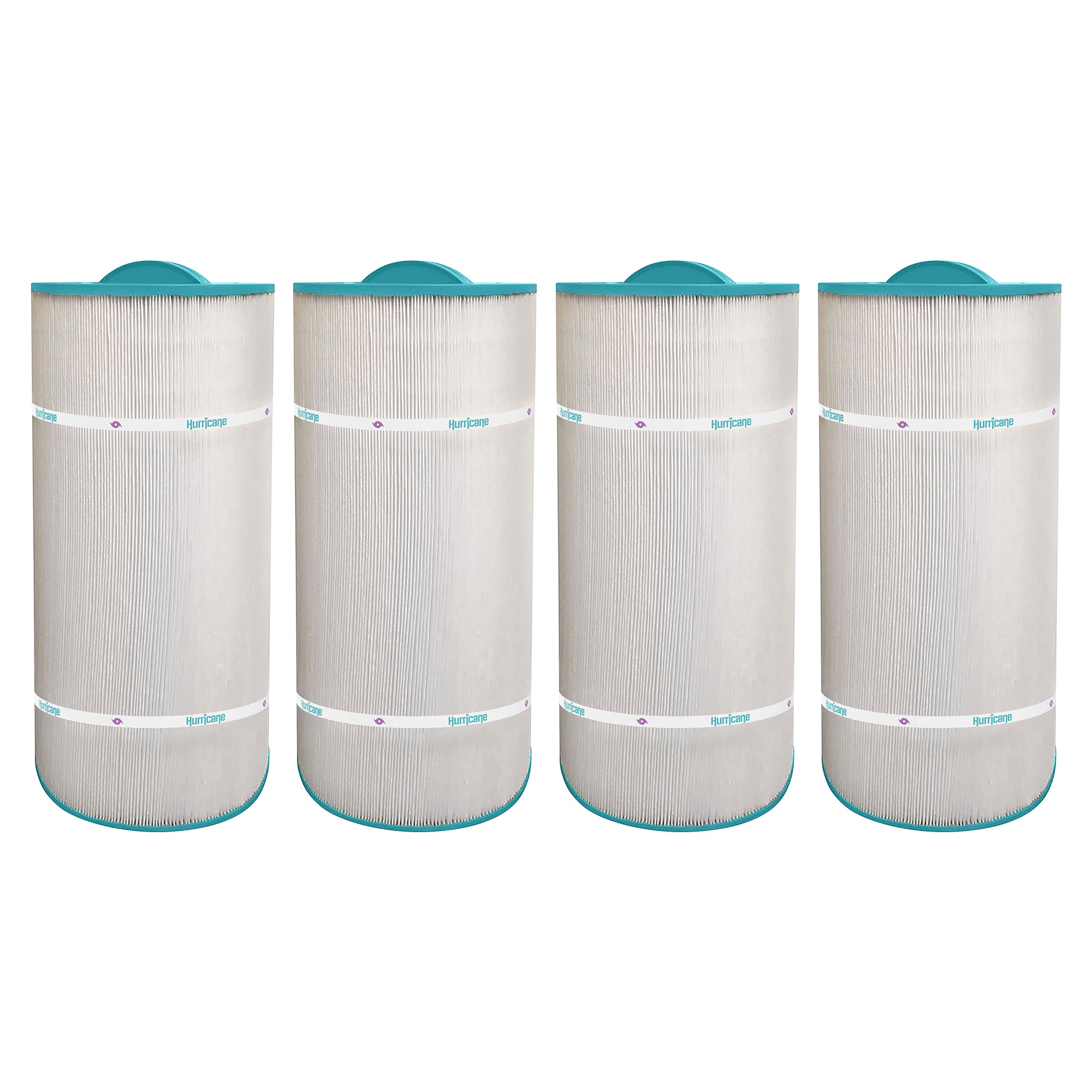 Hurricane 4 Pack Replacement Spa Filter Cartridge for Unicel C8399 and PCD100W - VMInnovations