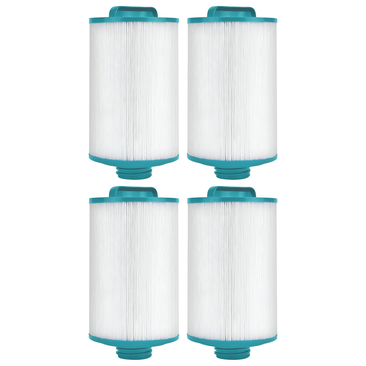 Hurricane Advanced Pool Filter Cartridge Replace w/ Advanced Bond Filter, 4 Pack