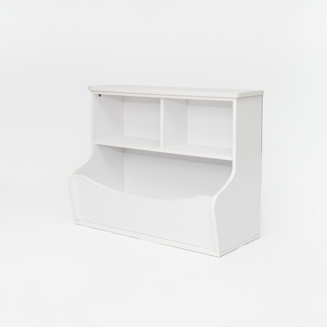 PJ Wood Multi-Functional Bookcase, Store or Display Books of Different Sizes