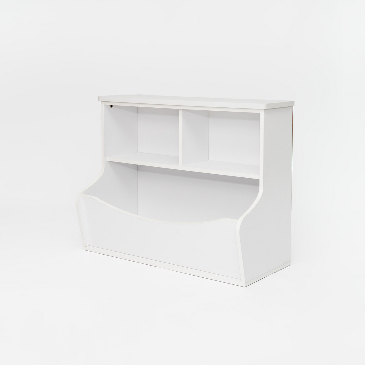PJ Wood Multi-Functional Bookcase, Store Display Books of Diff Sizes (Open Box)