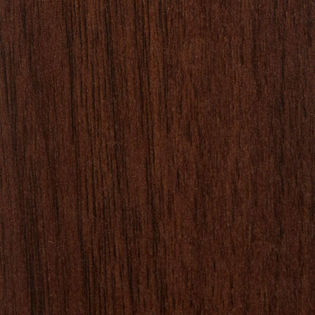 PJ Wood 5 Tier Wooden Ladder Shelf Organizer Bookcase Home Display, Espresso