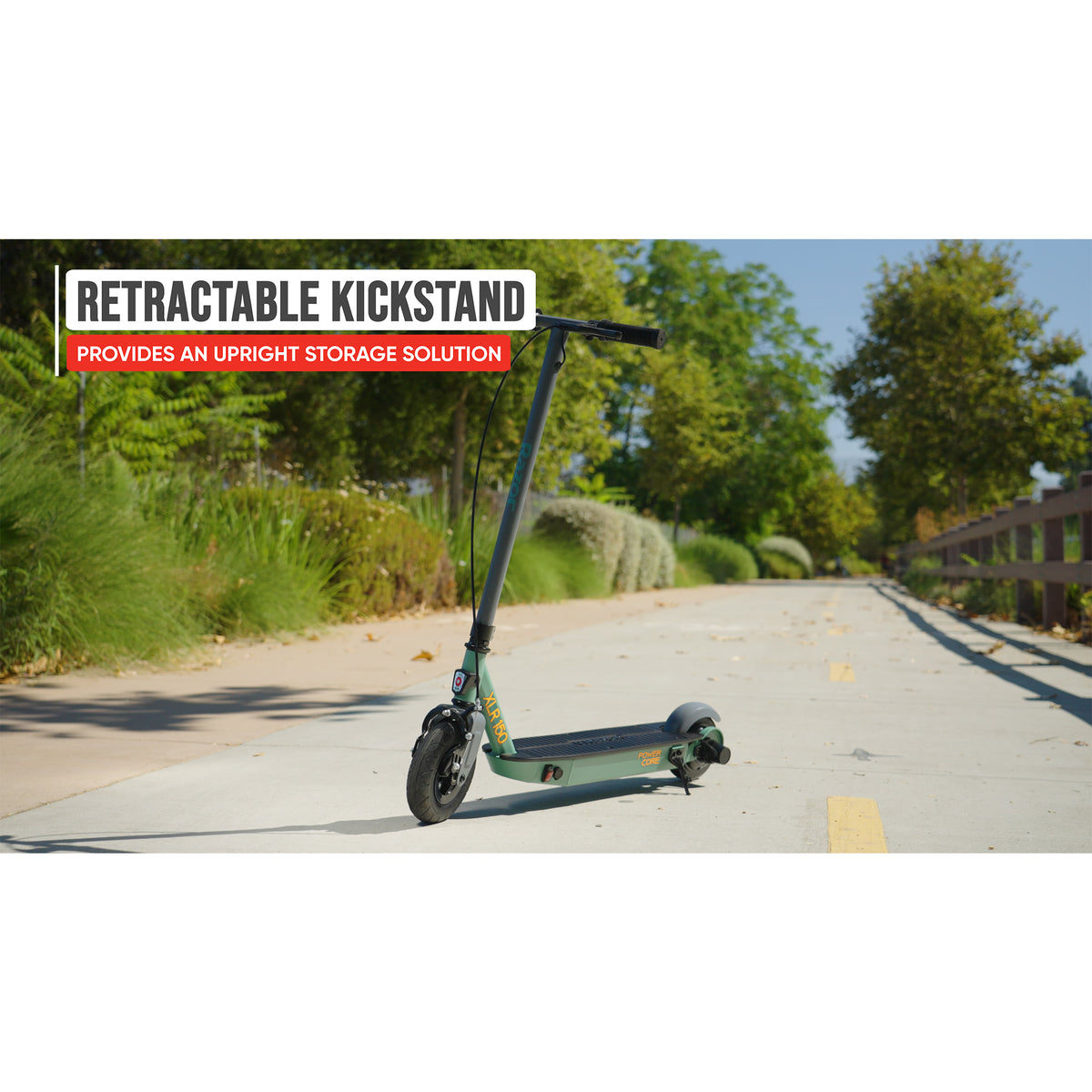 Razor Power Core XLR150 Electric Scooter Outdoor Ride-On Toy, Ages 13+(Open Box) - VMInnovations