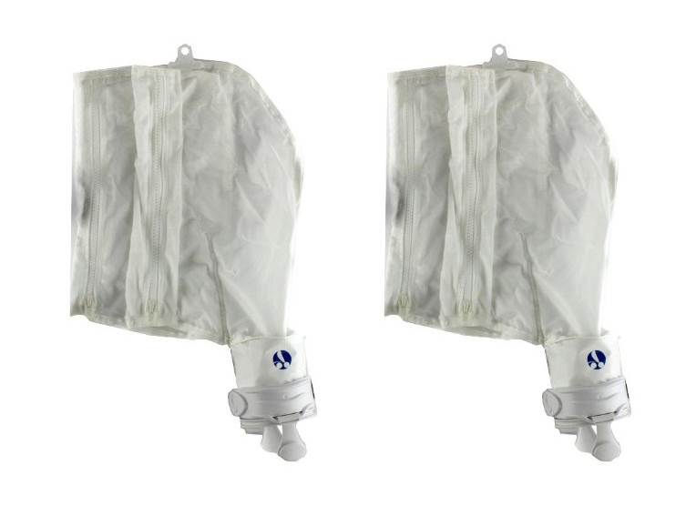 2) New Polaris Zodiac 48-057 All Purpose Double Zipper Bags 480 Cleaner 48057