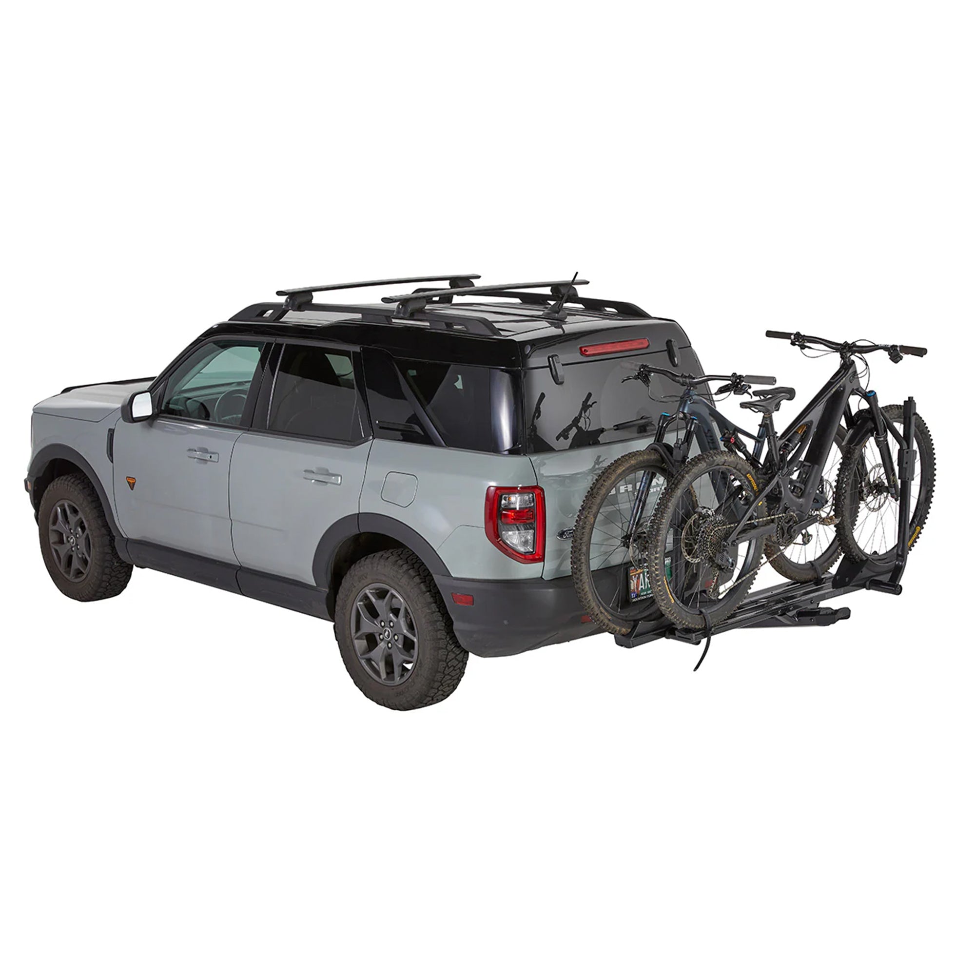 Yakima StageTwo 2" Premium Platform 2 Bike Tray Hitch Rack, Anthracite(Open Box)
