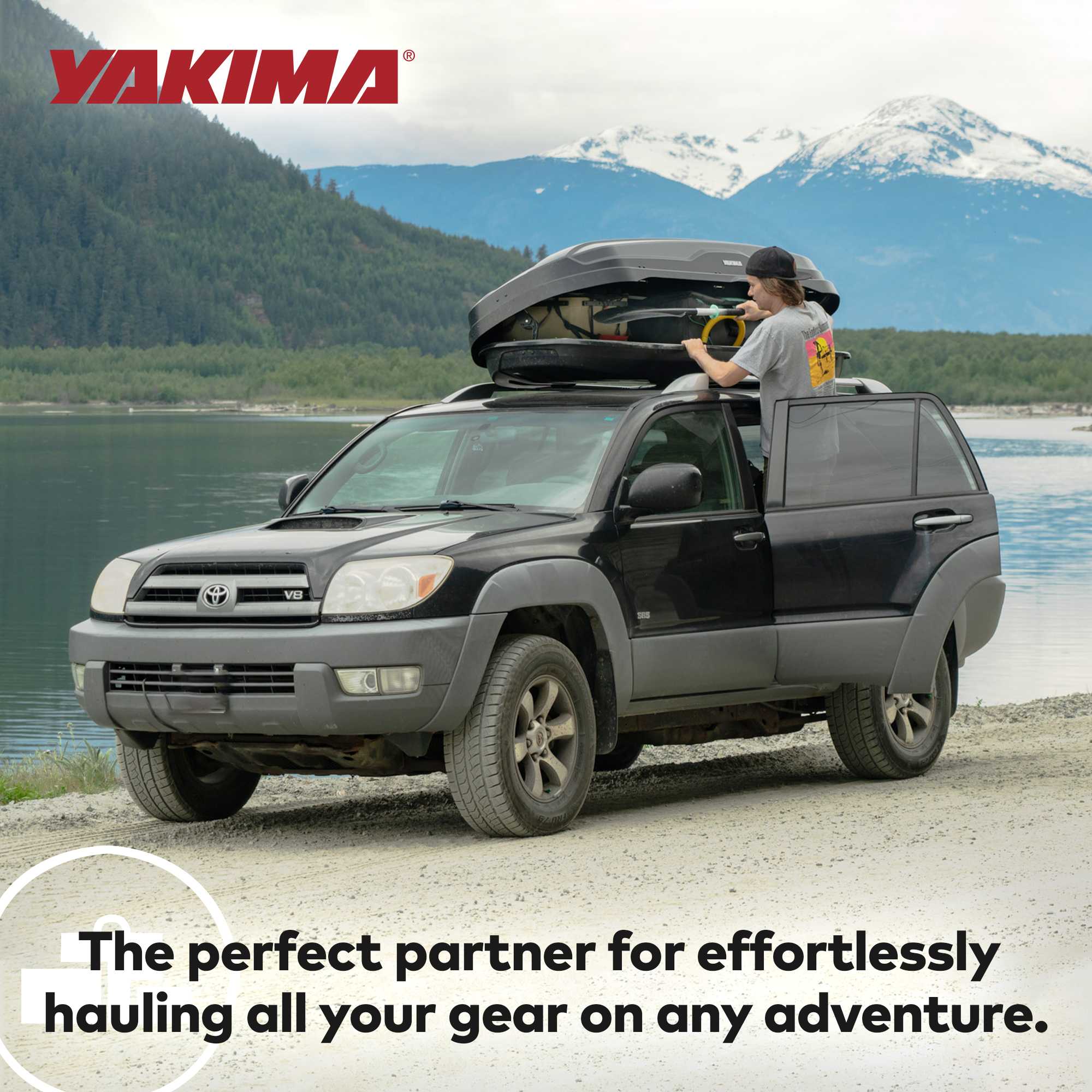 Yakima SkyBox NX XXL 22 Cubic Foot Vehicle Cargo Box for Crossbars (Open Box)