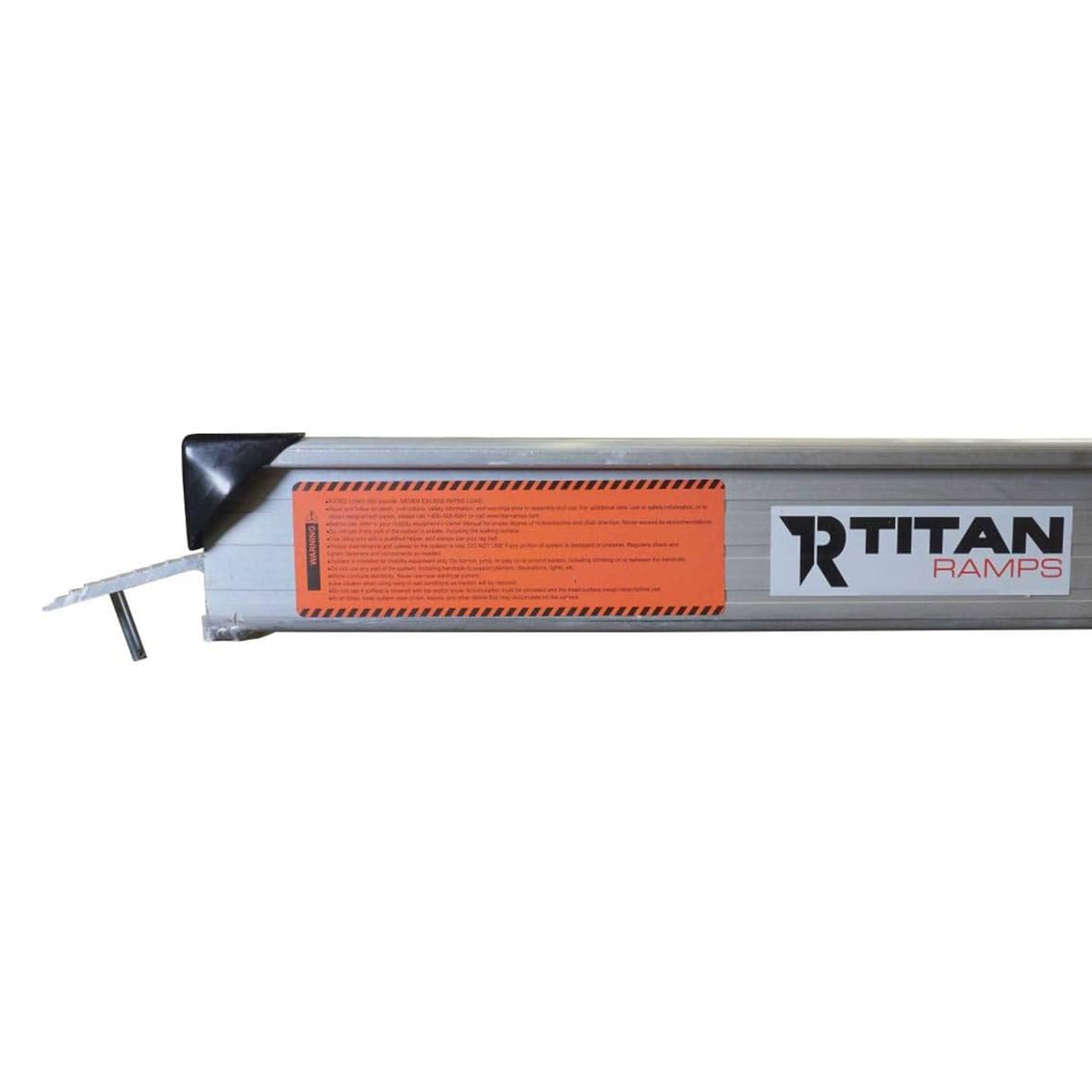 Titan Ramps 6 Foot Aluminum Wheelchair Entry Ramp, 1 Pc, 850 lbs Cap (Open Box) - VMInnovations
