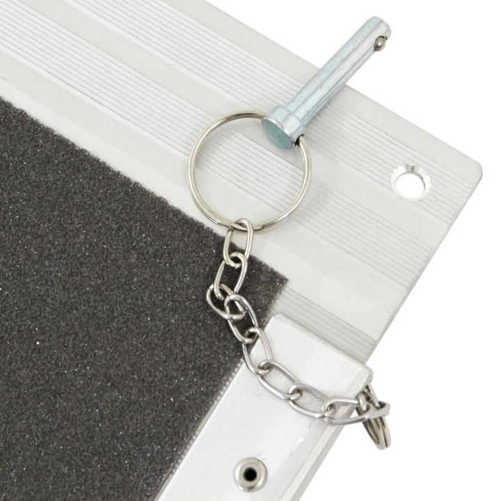 Silver Spring Mobility and Utility Ramp, 6 Foot Single Fold with Grit Surface - VMInnovations