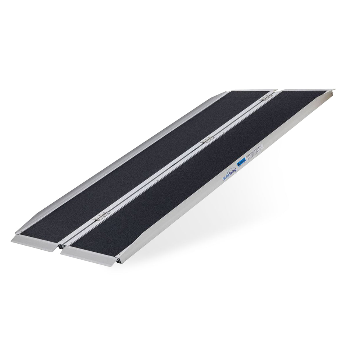 Silver Spring Mobility Ramp, 6 Foot Single Fold with Grit Surface (Open Box)