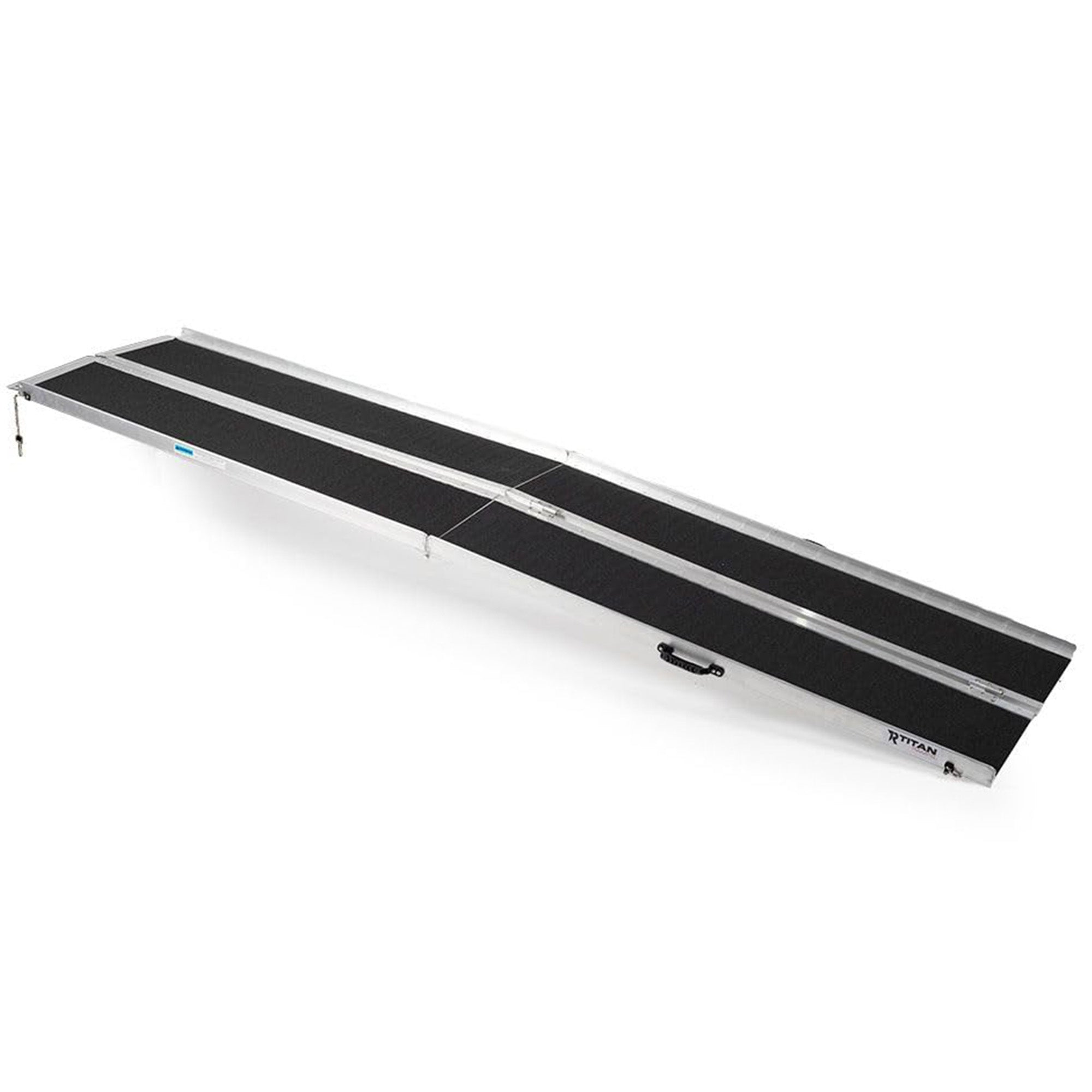 Titan Ramps 10 Foot Multi-Fold Aluminum Wheelchair Ramp, 600 Pound Capacity - VMInnovations