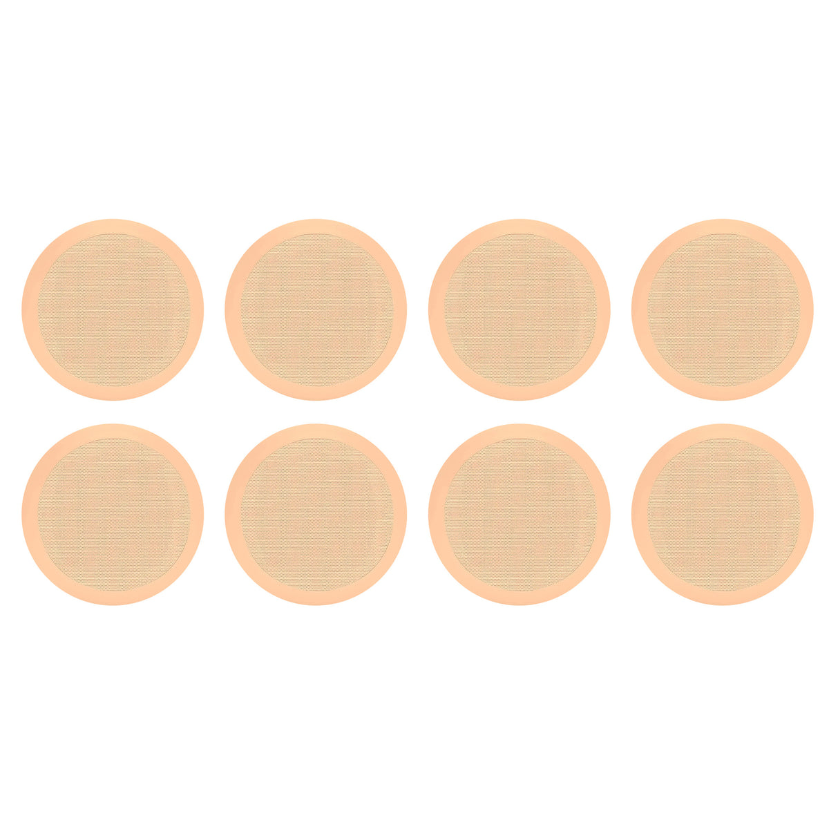 Pyle PDIC Series 150W 5.25" Flush Mount In Wall/In Ceiling Speaker, 4 Pair, Tan