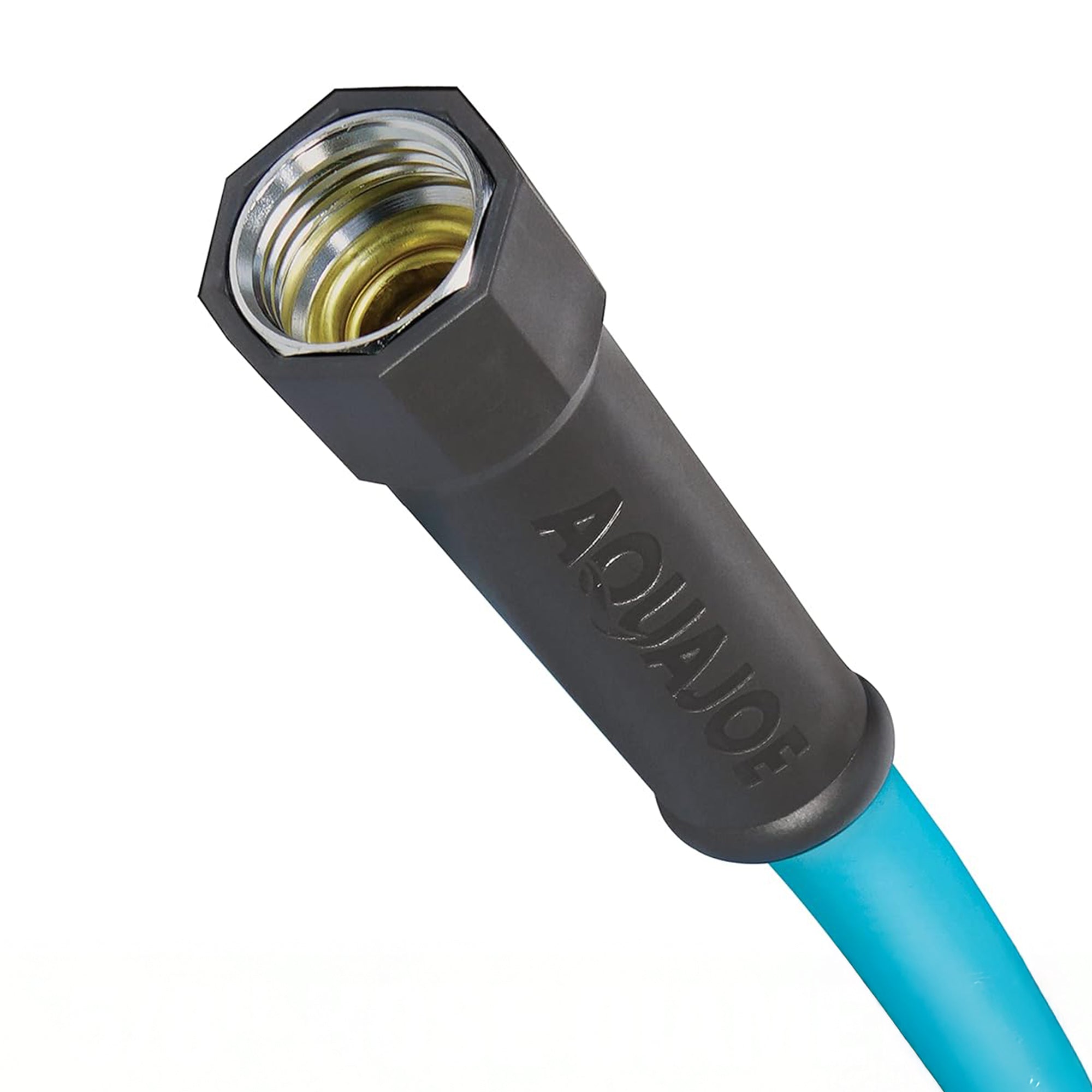 Aqua Joe 50' Professional Grade Garden Hose with Dual Swivel Grips, (Open Box)