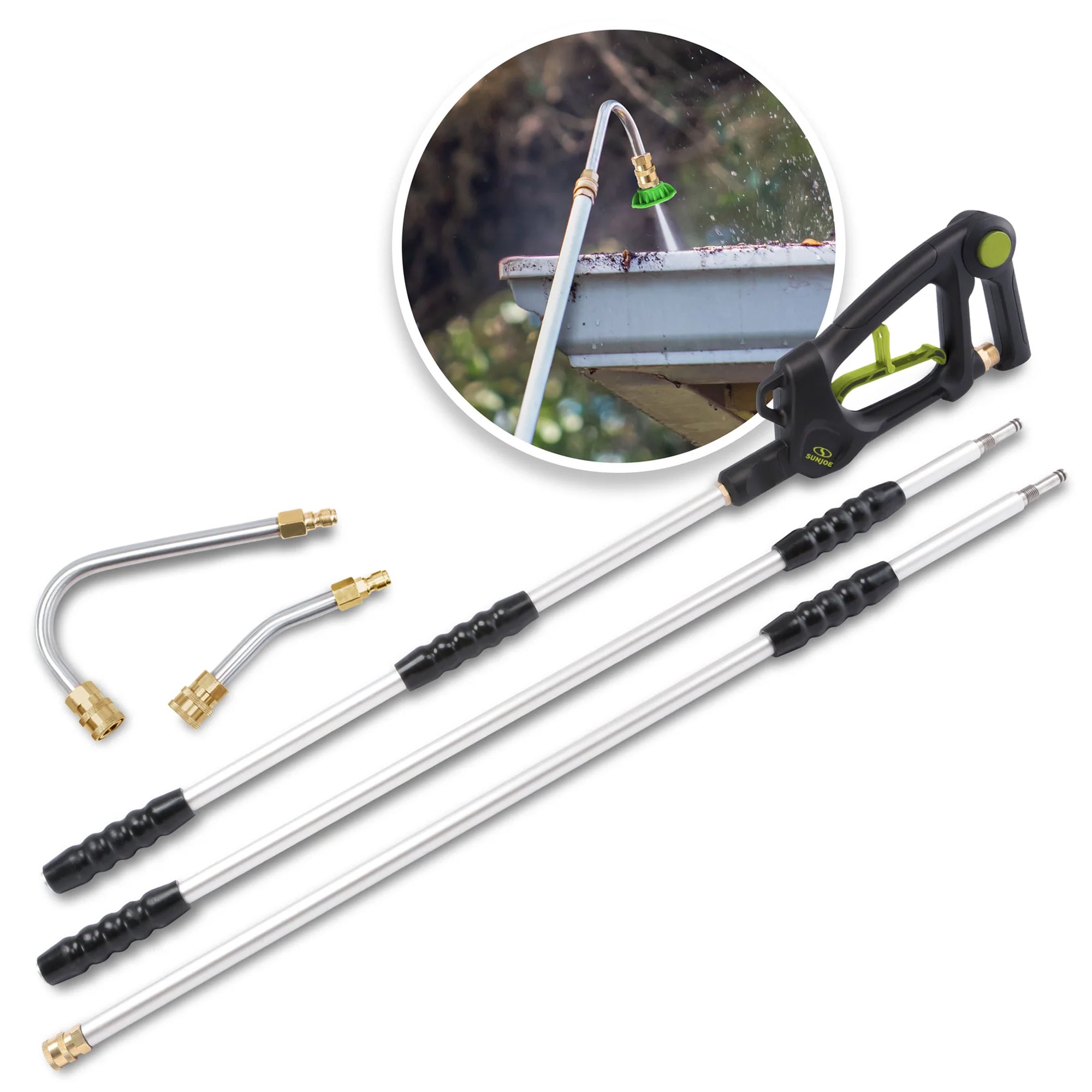 Sun Joe 9 Foot Universal Pressure Washer Sky Lance Extension Wand Kit (Open Box) - VMInnovations