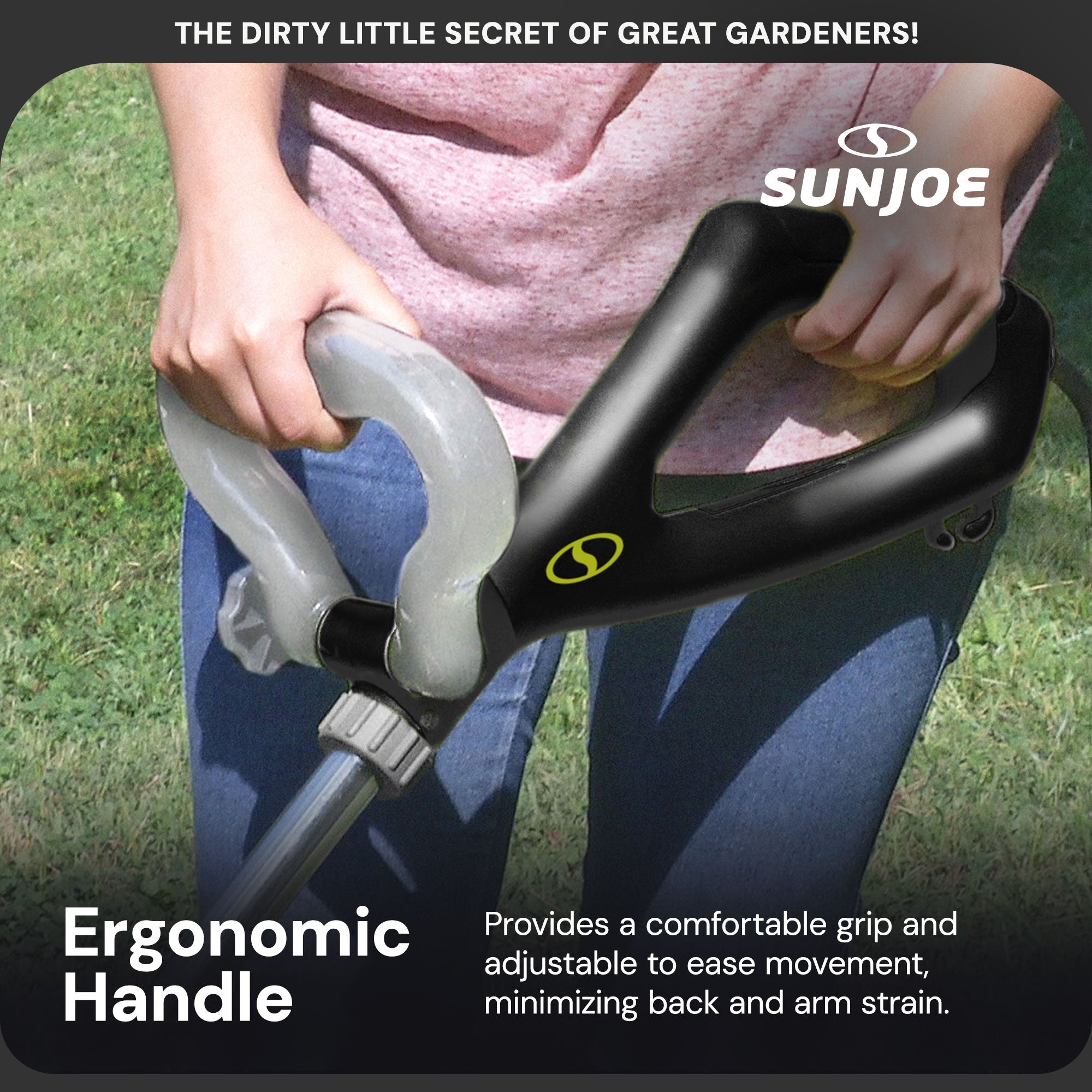 Sun Joe Aardvark 2.5-Amp 4 Steel Tines Electric Garden Cultivator | Open Box - VMInnovations