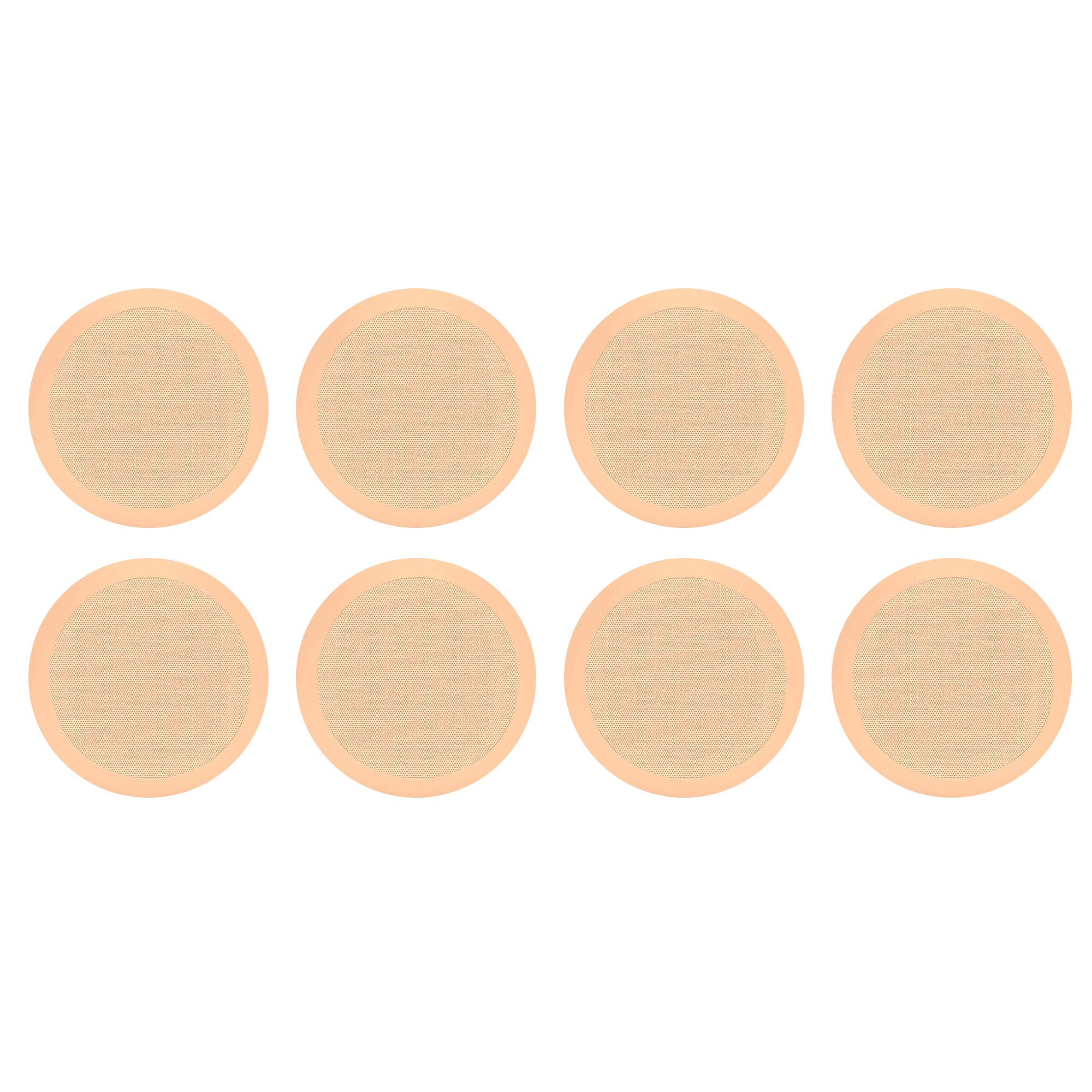 Pyle PDIC Series 200W 6.5" Round Flush Mount In Wall/In Ceiling Speakers, 4 Pair