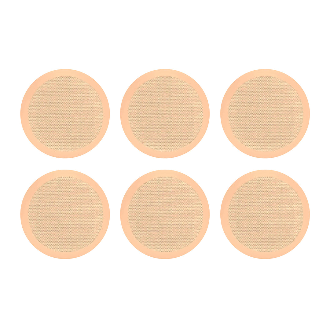 Pyle 200W 6.5" Flush In Wall/In Ceiling Speakers Spring-Loaded Terminals, 3 Pair