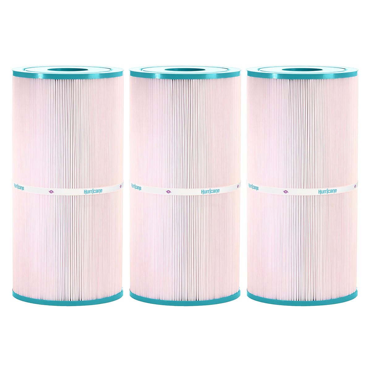 Hurricane Advanced Spa Filter Cartridge for PWWDFX75, C-6375 and FC-1226, 3 Pack - VMInnovations