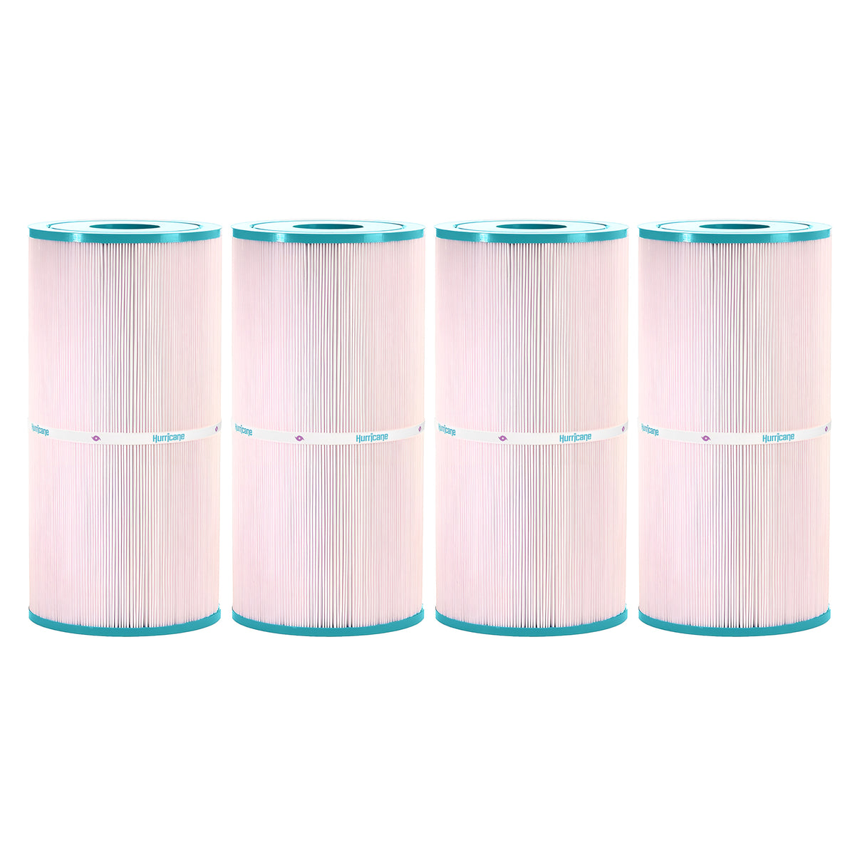 Hurricane Advanced Spa Filter Cartridge for PWWDFX75, C-6375 and FC-1226, 4 Pack - VMInnovations