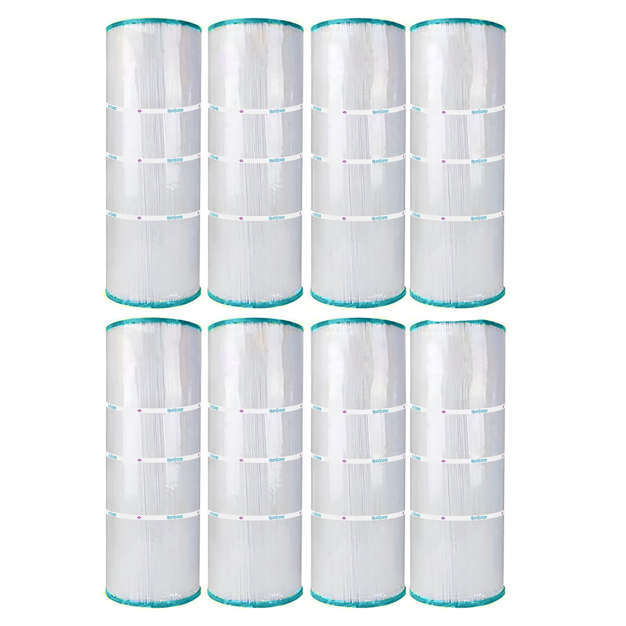 Hurricane Advanced Pool Filter Cartridge for C-7477, PA75SV & FC-1260, 8 Pack - VMInnovations