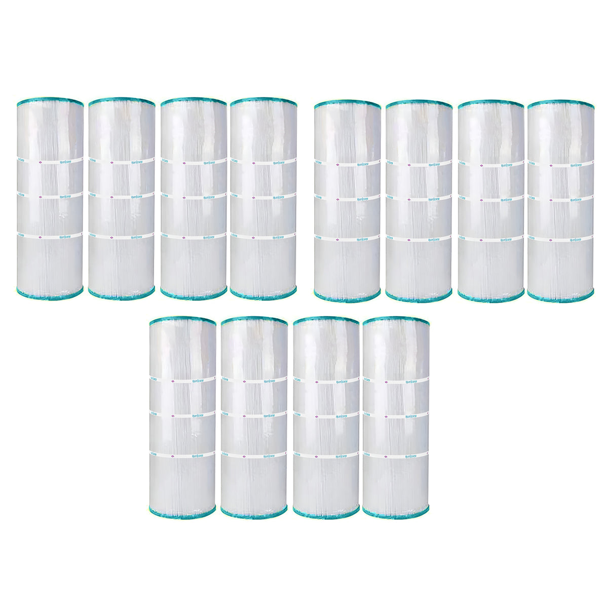 Hurricane Advanced Pool Filter Cartridge for C-7477, PA75SV & FC-1260, 12 Pack