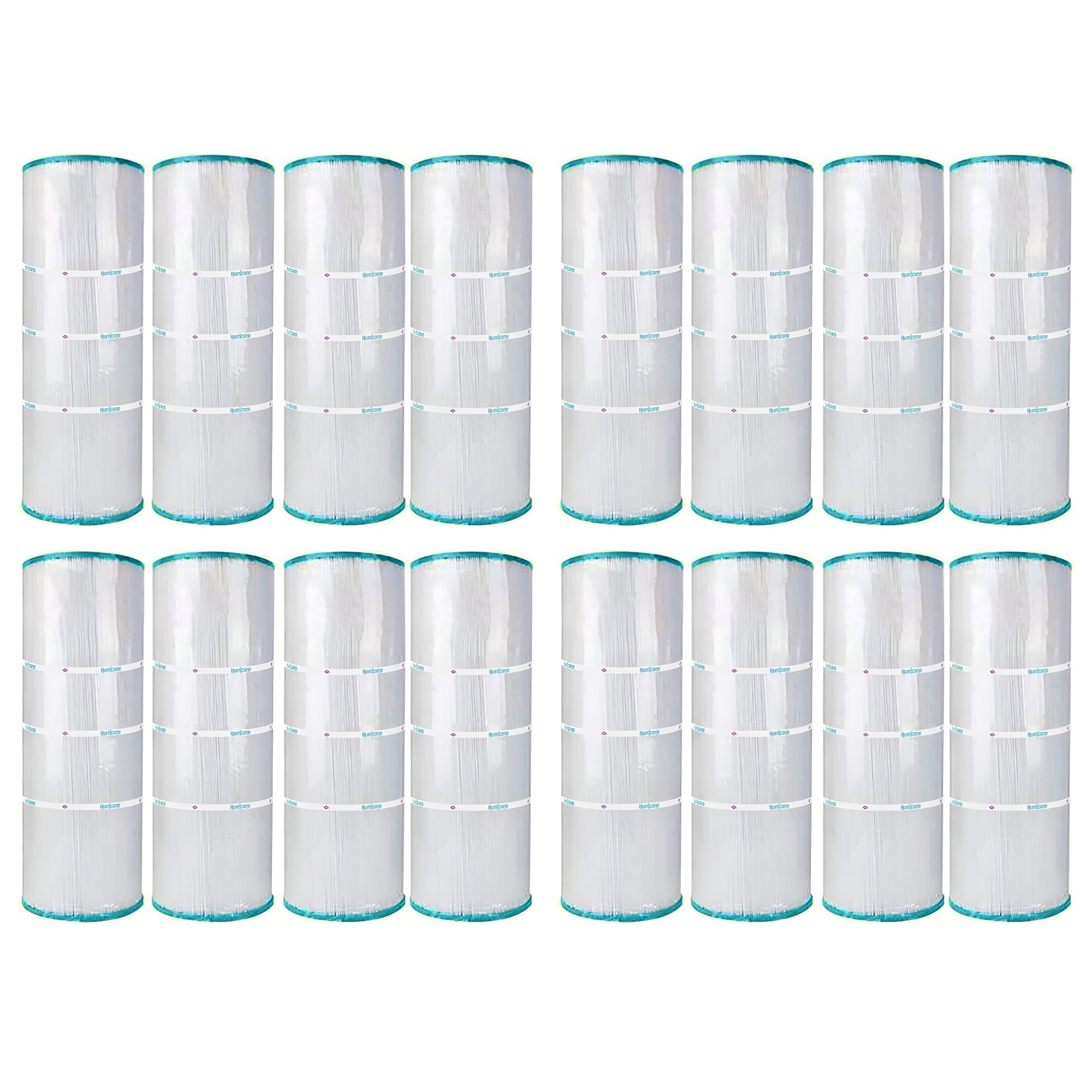 Hurricane Advanced Pool Filter Cartridge for C-7477, PA75SV & FC-1260, 16 Pack - VMInnovations