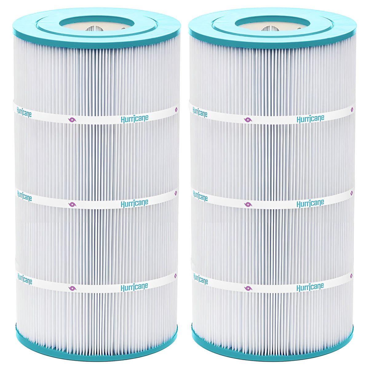 Hurricane Replacement Spa Filter Cartridge for Unicel C8411 and PWWCT75, 2 Pack - VMInnovations