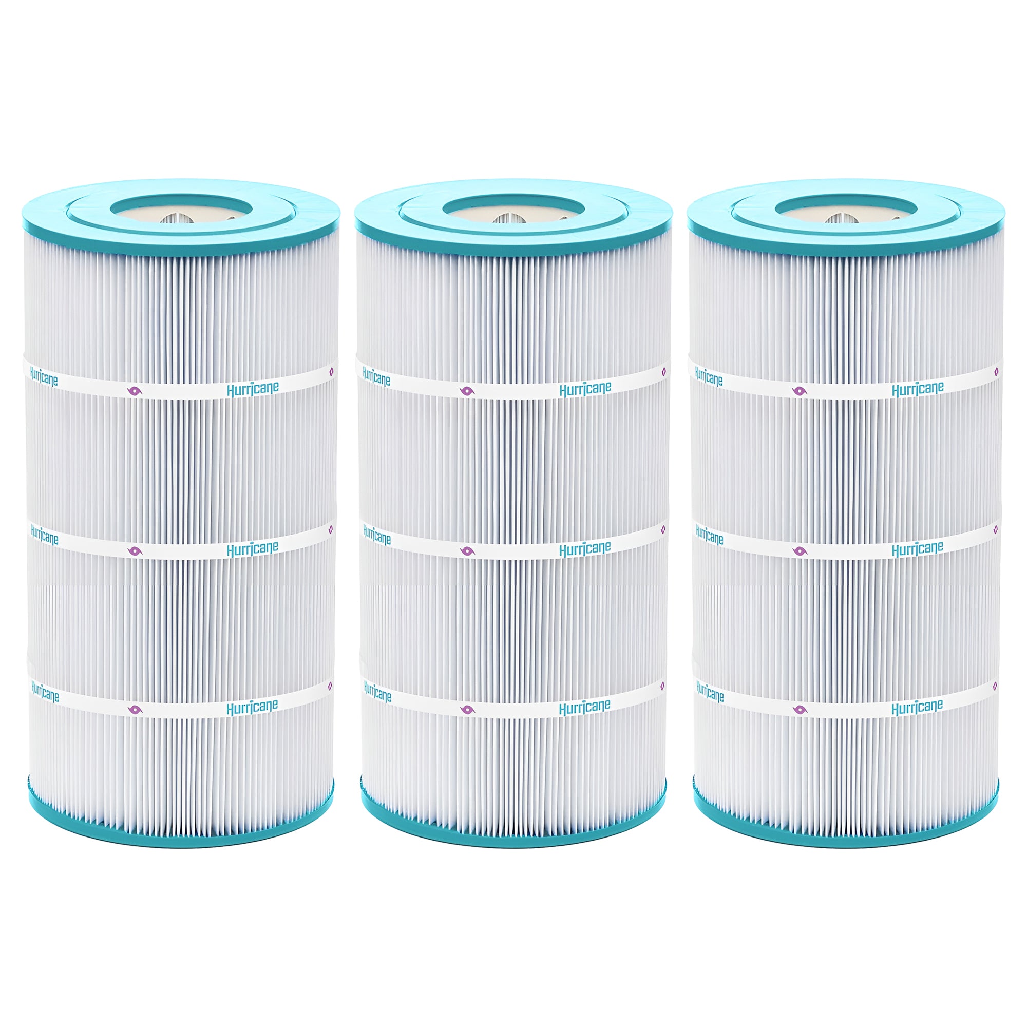Hurricane Replacement Spa Filter Cartridge for Unicel C8411 and PWWCT75, 3 Pack