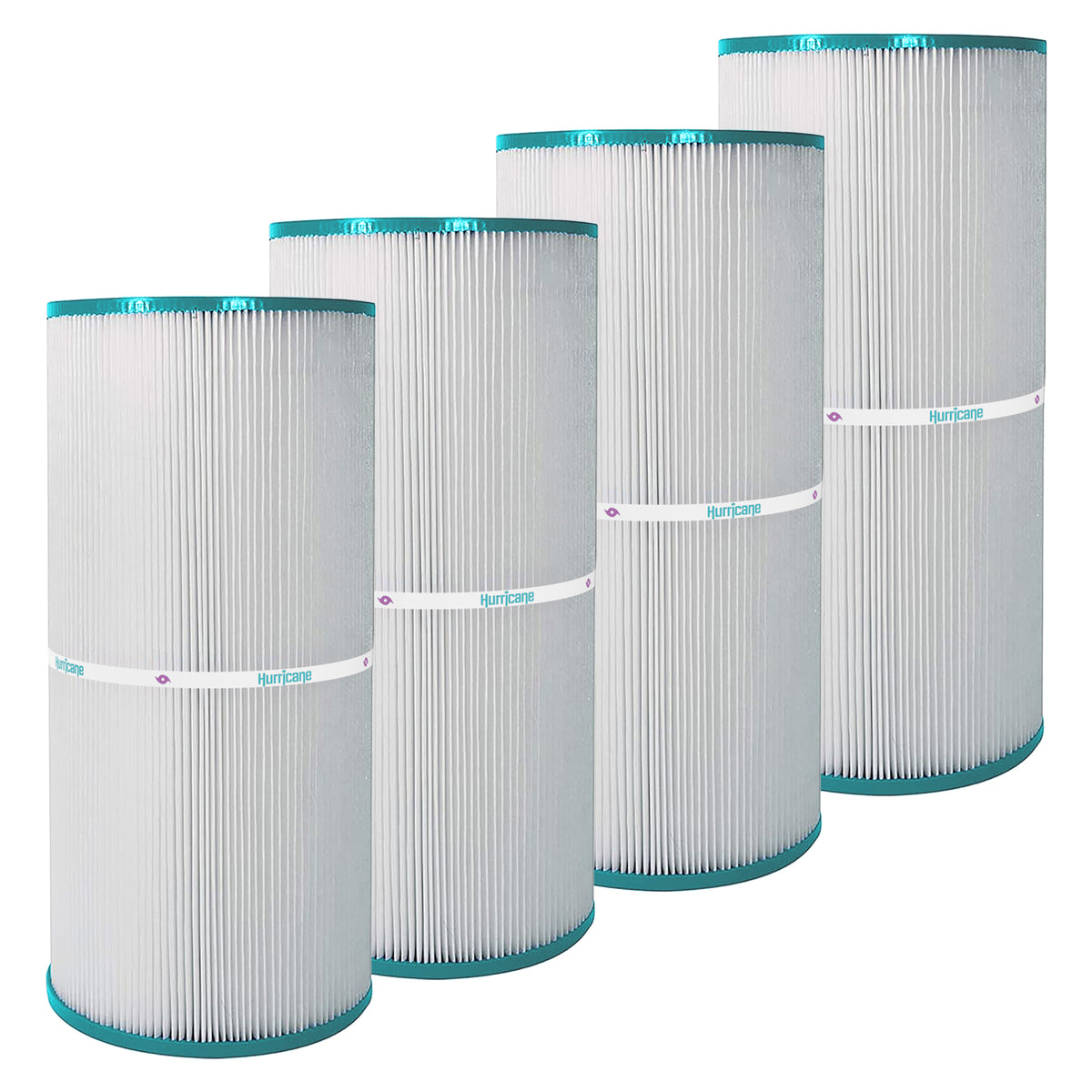 Hurricane Spa Filter Cartridge for Filbur FC-3921 and Limelight Tub, 4 Pack - VMInnovations