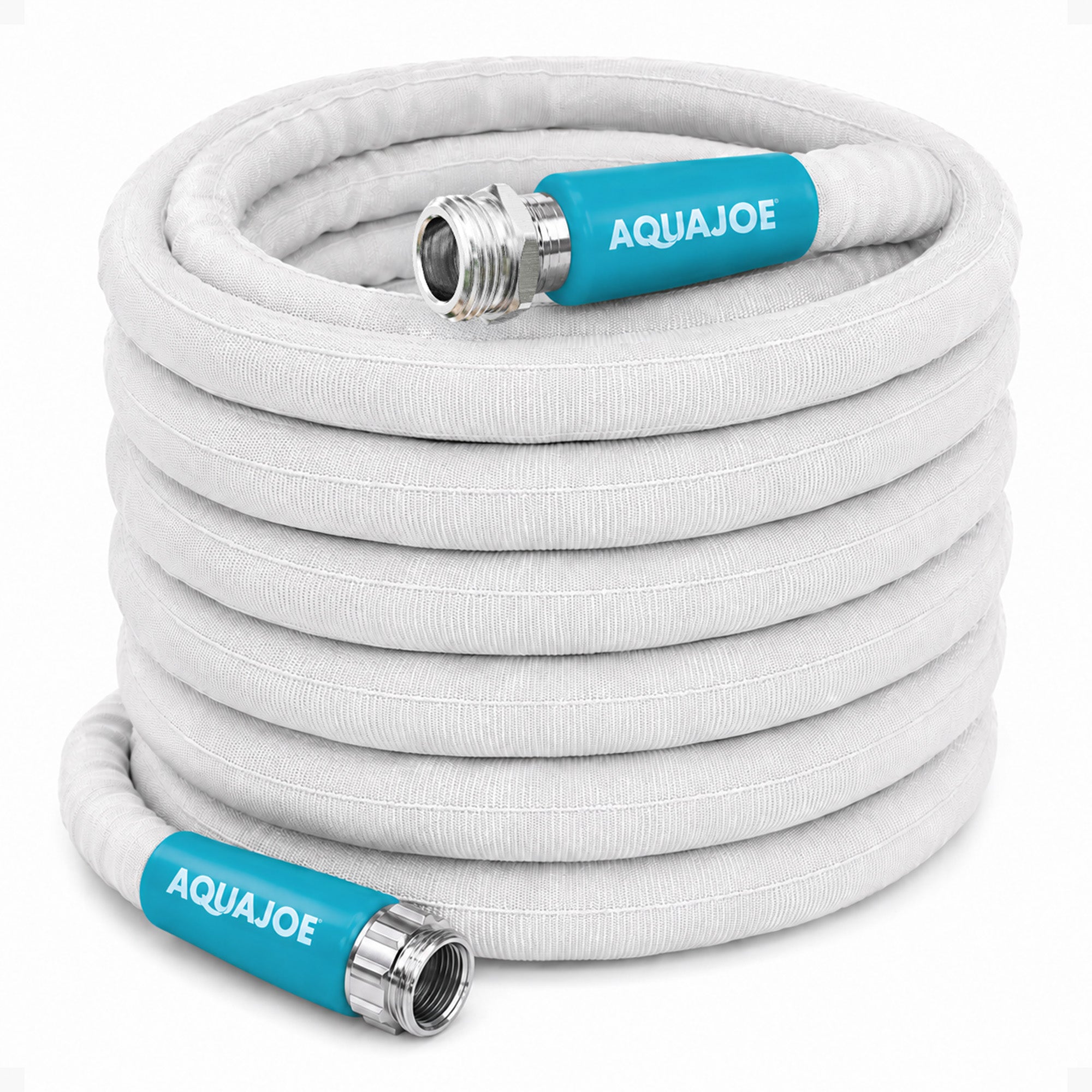 Aqua Joe 50 Foot Expandable RV Hose with Flexible Fiber Jacket, AJFJH50-58-RV - VMInnovations