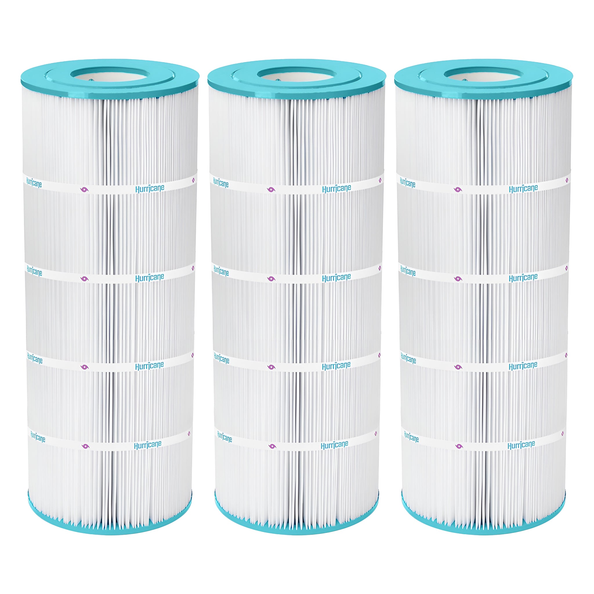 Hurricane Replacement Spa Filter Cartridge for PA175 and Unicel C-8412, 3 Pack