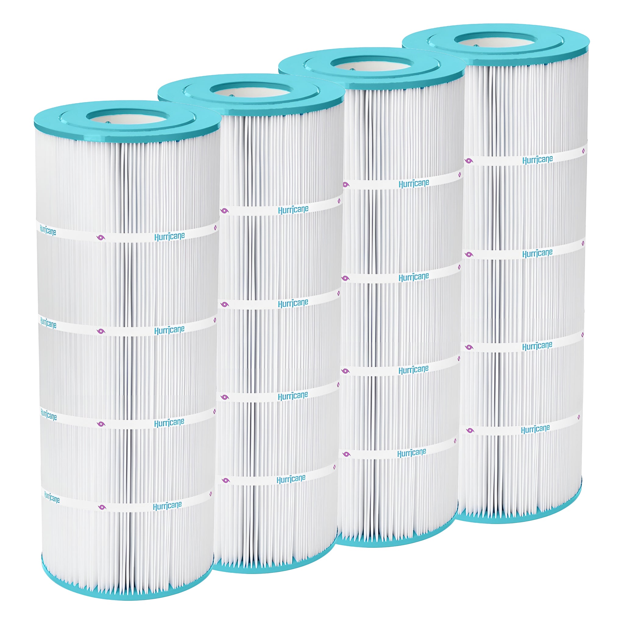 Hurricane Replacement Spa Filter Cartridge for PA175 and Unicel C-8412, 4 Pack - VMInnovations