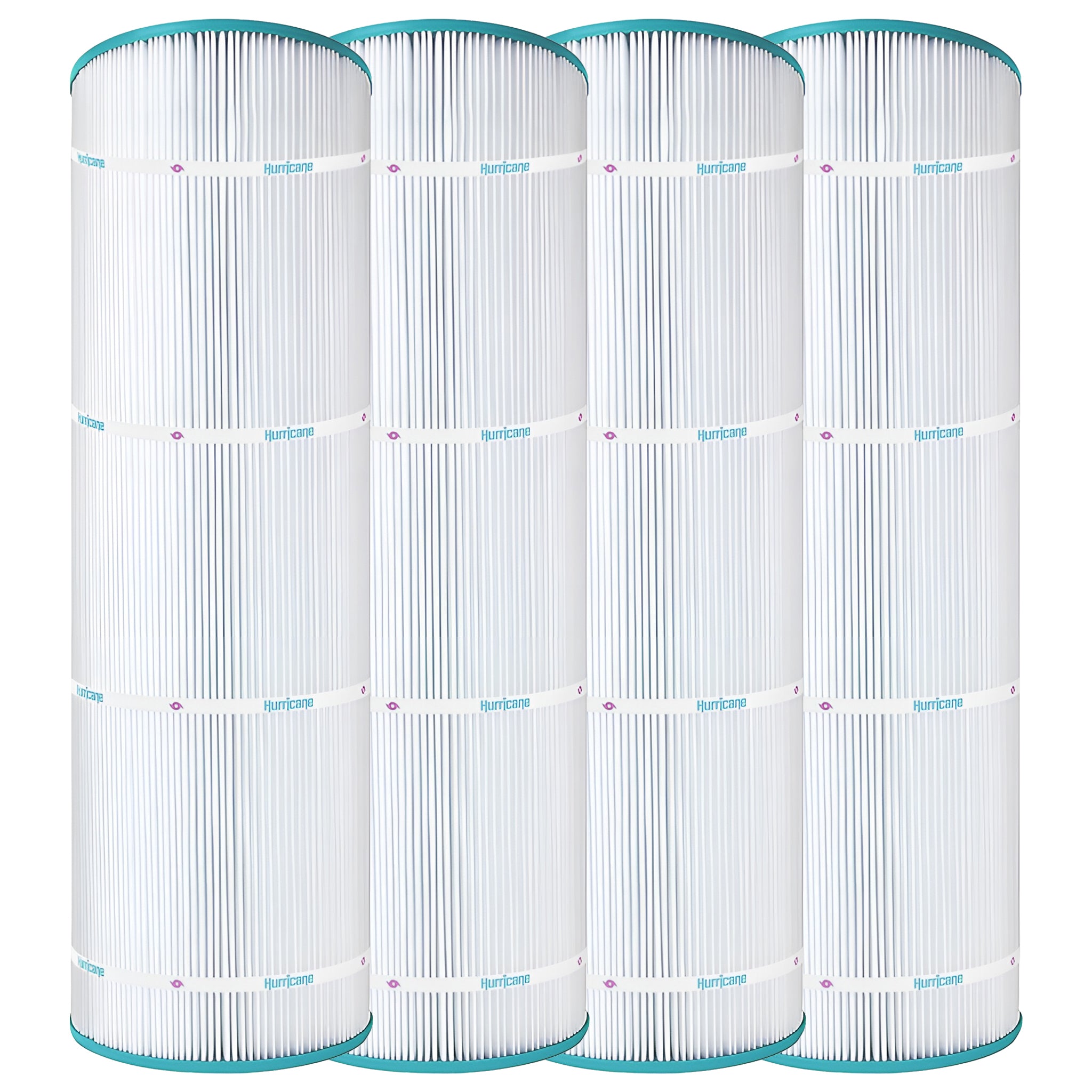 Hurricane Replacement Spa Filter Cartridge for PA20-4 and Unicel C-4320, 4 Pack - VMInnovations