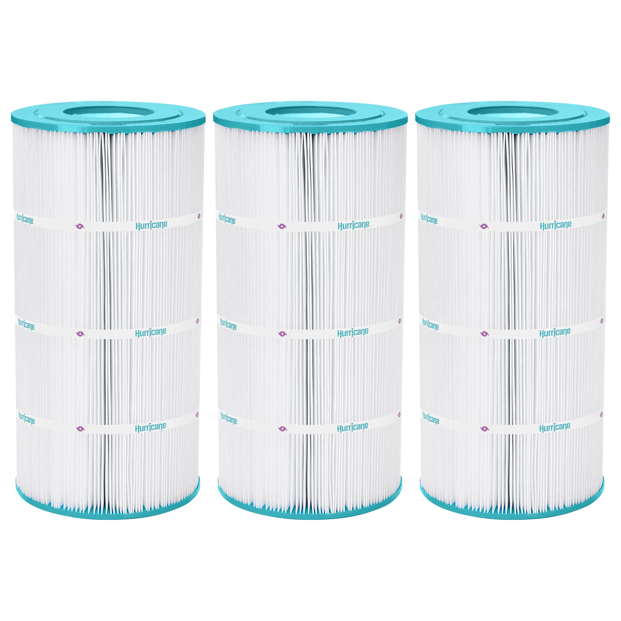 Hurricane Replacement Spa Filter Cartridge for PRB25 and Unicel C-4326, 3 Pack