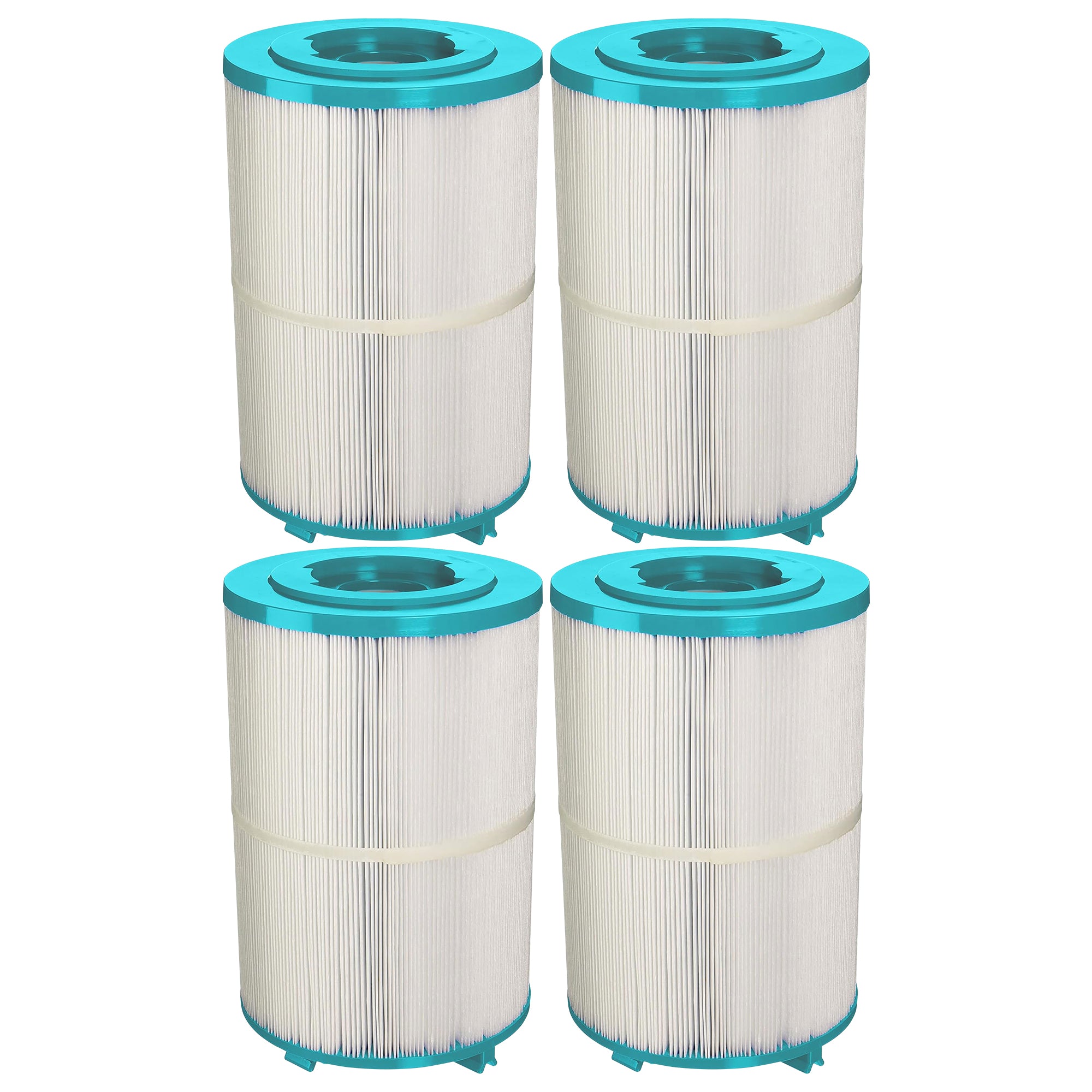 Hurricane Replacement Filter Cartridge for Unicel C-7367 and PDO75-2000, 4 Pack