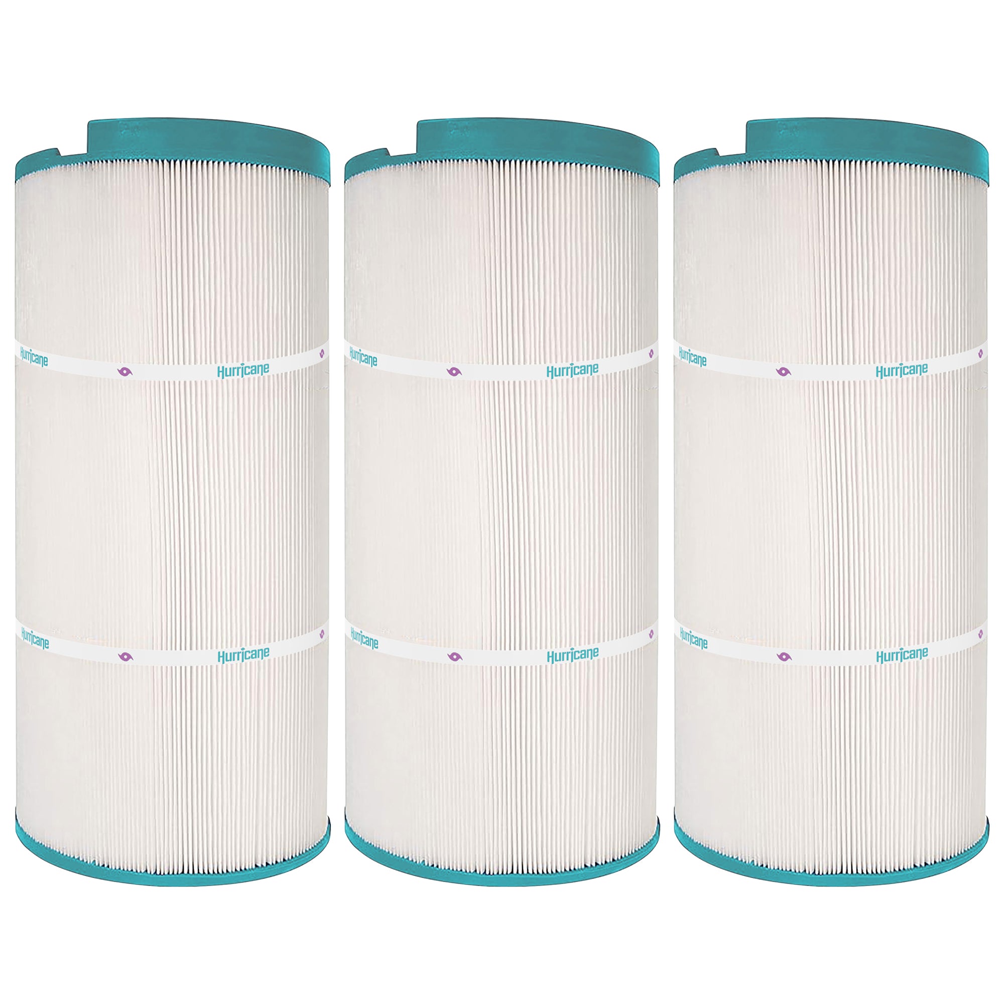 Hurricane Replacement Spa Filter Cartridge for PSD125U and Unicel C8325, 3 Pack - VMInnovations