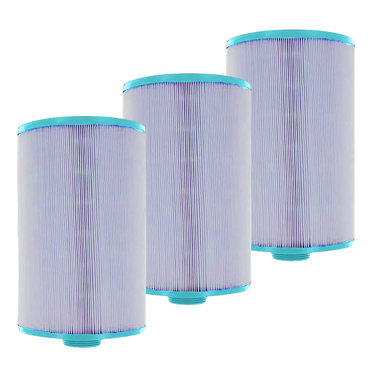 Hurricane Filters HF6H47 Platinum Purple Spa Filter Cartridge Replacement, 3 Pck