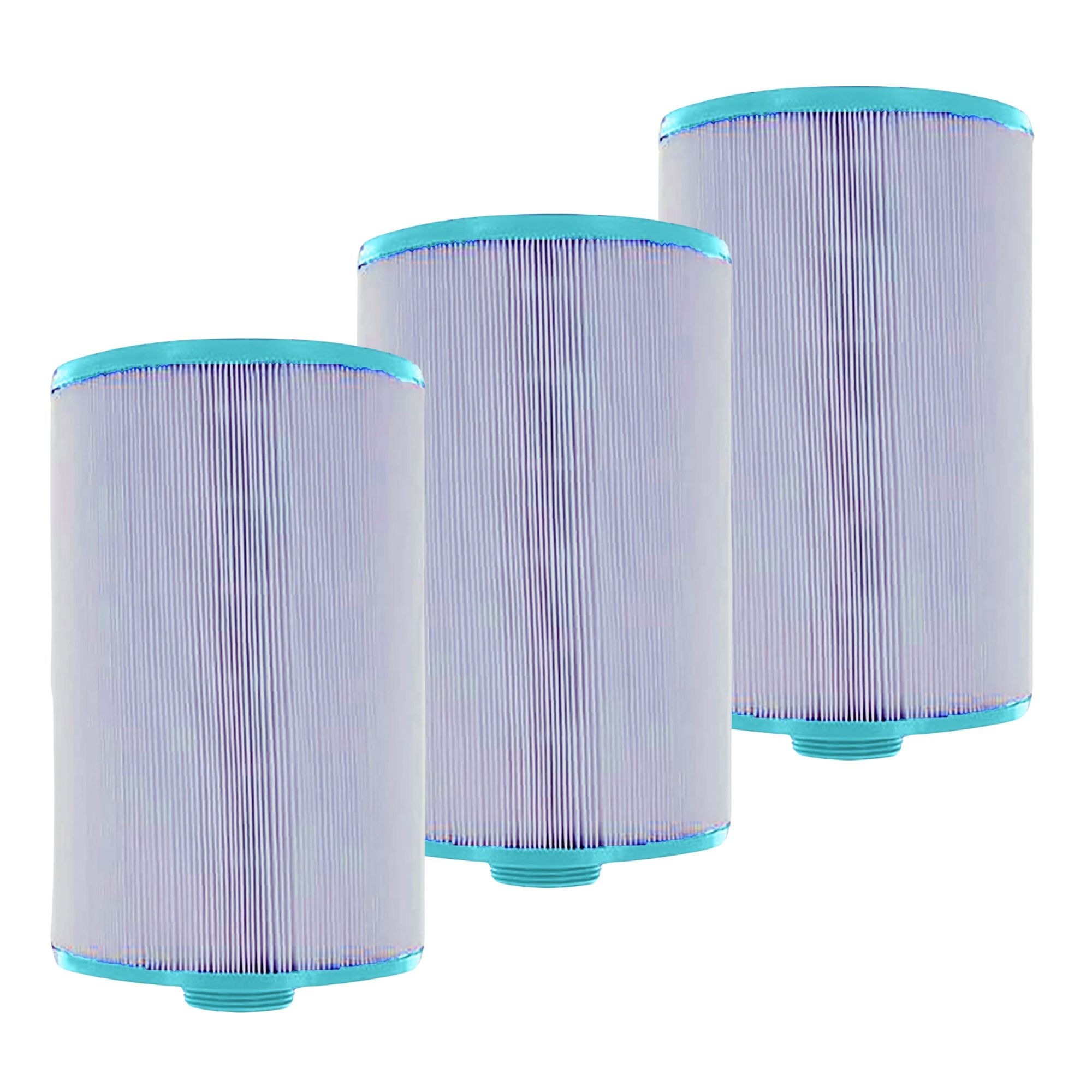 Hurricane Filters HF6H47 Platinum Purple Spa Filter Cartridge Replacement, 3 Pck - VMInnovations