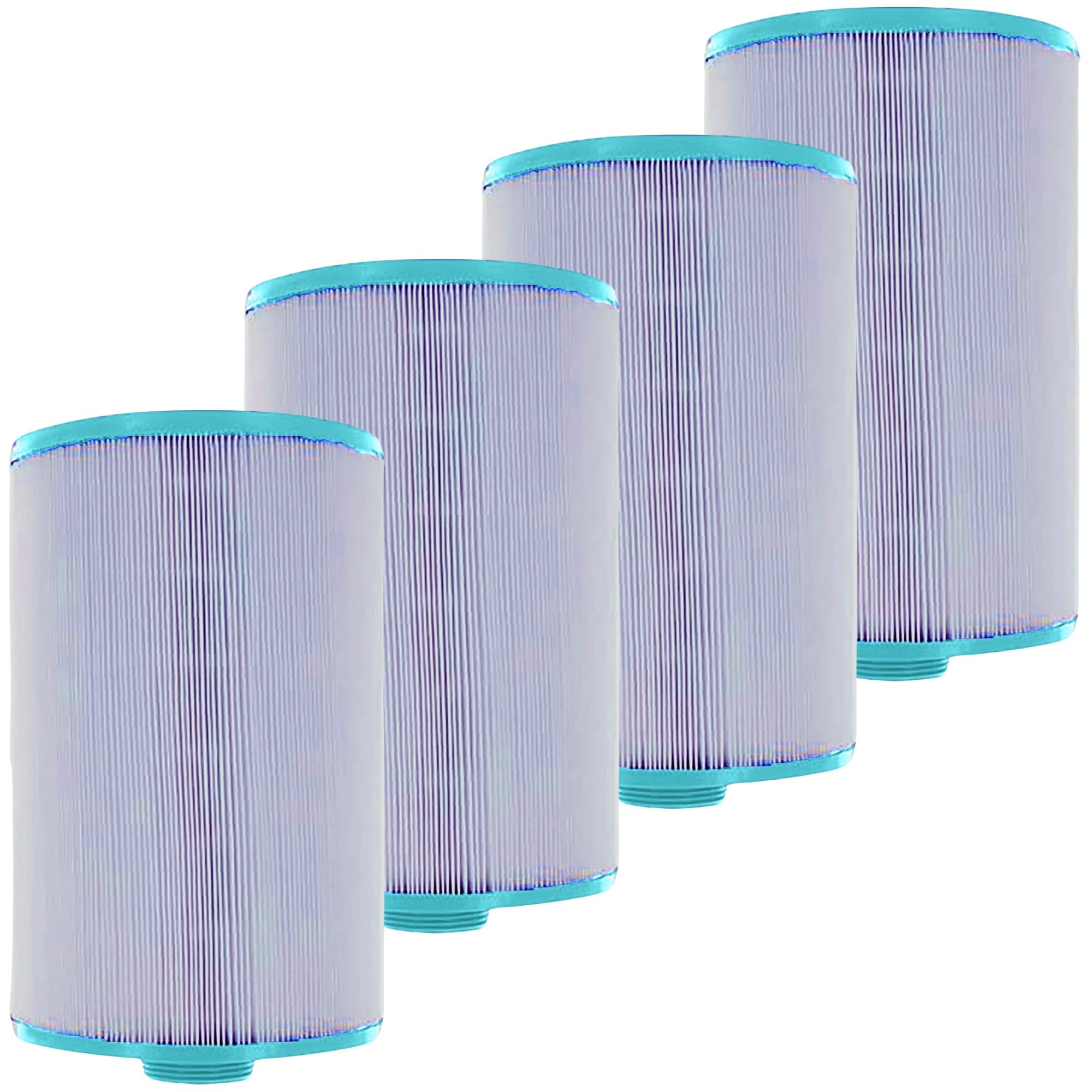 Hurricane Filters HF6H47 Platinum Purple Spa Filter Cartridge Replacement, 4 Pck - VMInnovations