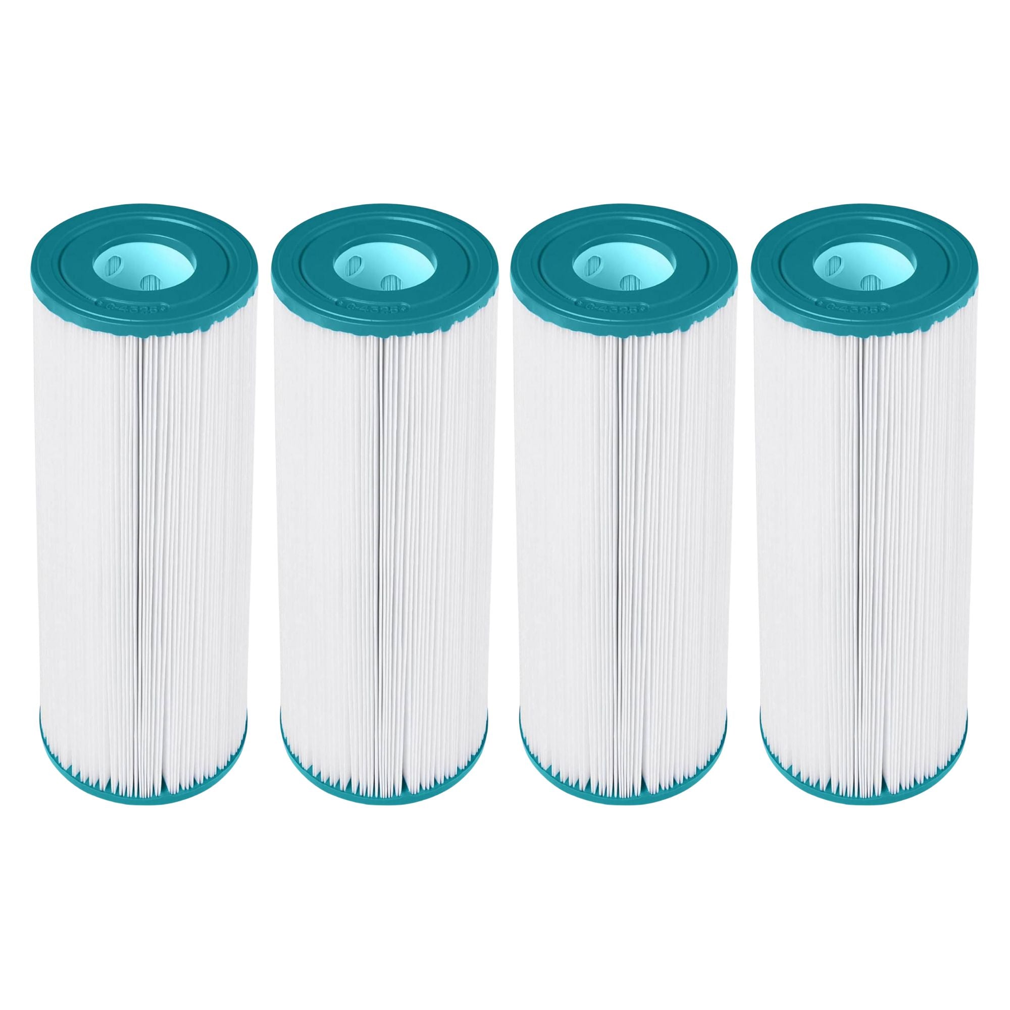 Hurricane HF4325 Advanced Spa Filter Cartridge for Unicel C-4325 & PA225, 4 Pack - VMInnovations