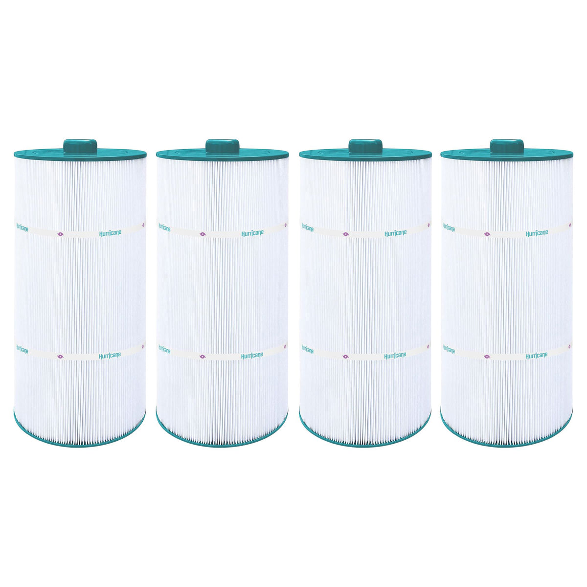 Hurricane Advanced Spa Filter Cartridge for PSD125-2000 & Unicel C-8326, 4 Pack