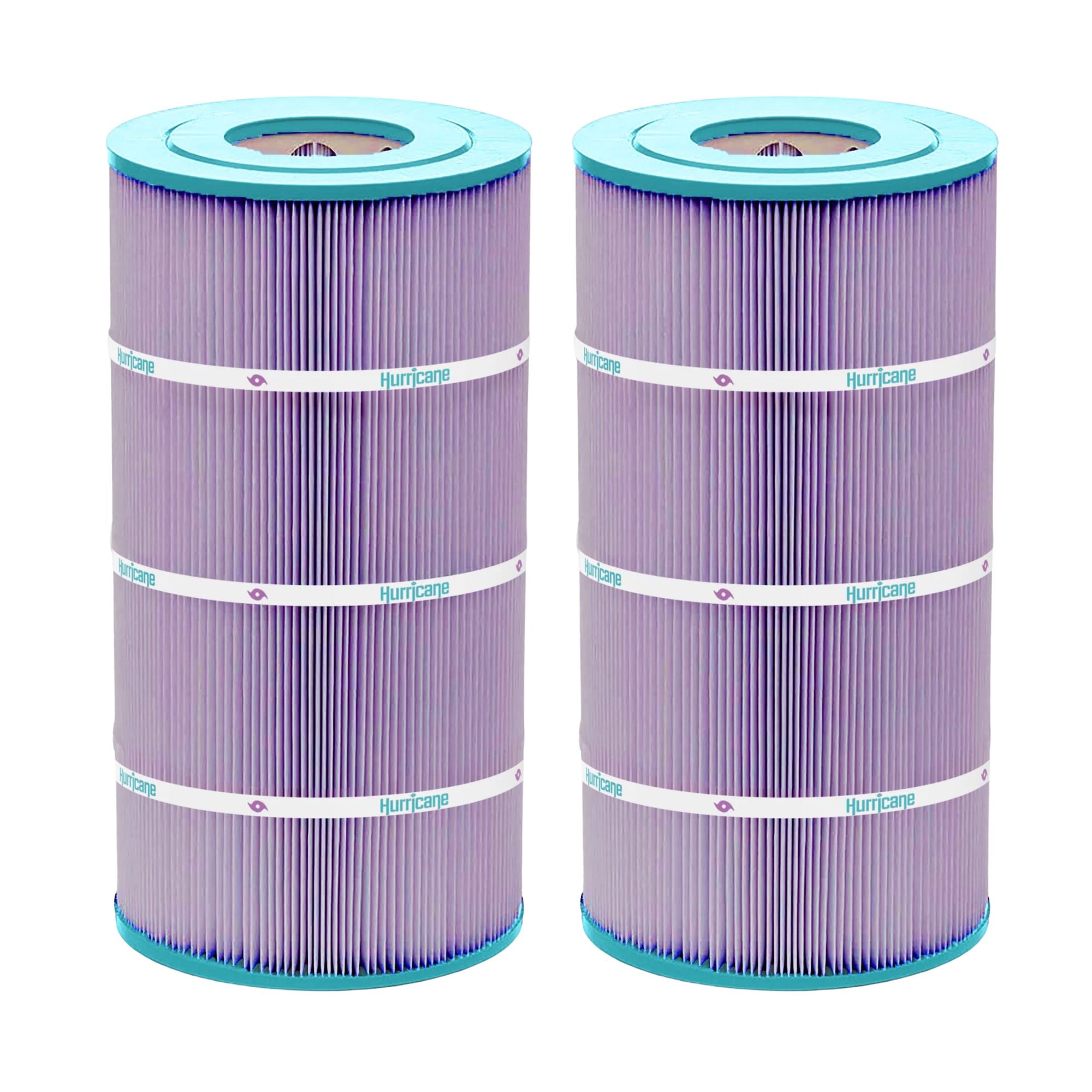 Hurricane Filters HF8411 Platinum Purple Spa Filter Cartridge Replacement, 2 Pack