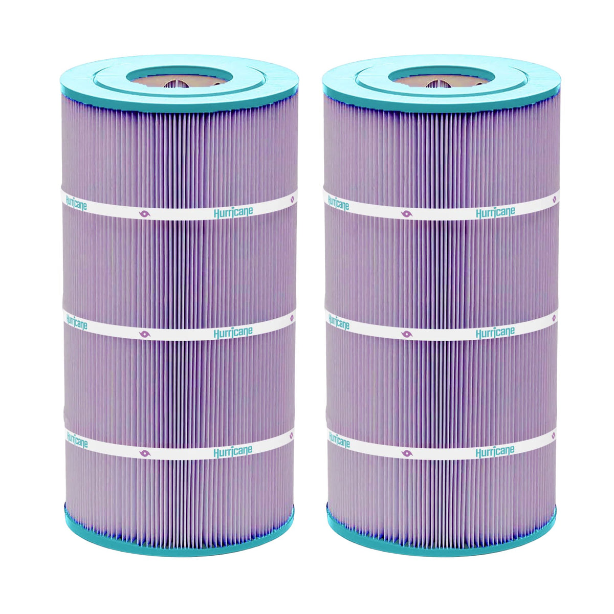 Hurricane Filters HF8411 Platinum Purple Spa Filter Cartridge Replacement, 2 Pack