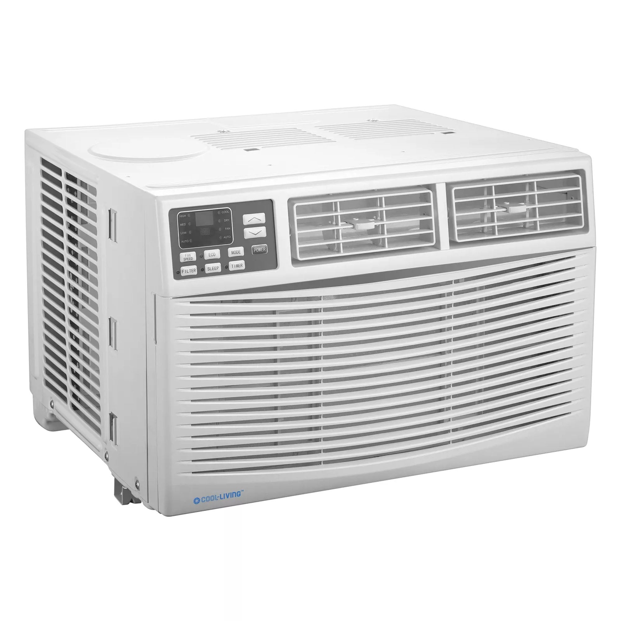 Cool-Living 8,000 BTU Window Mount Room Air Conditioner with Installation Kit - VMInnovations
