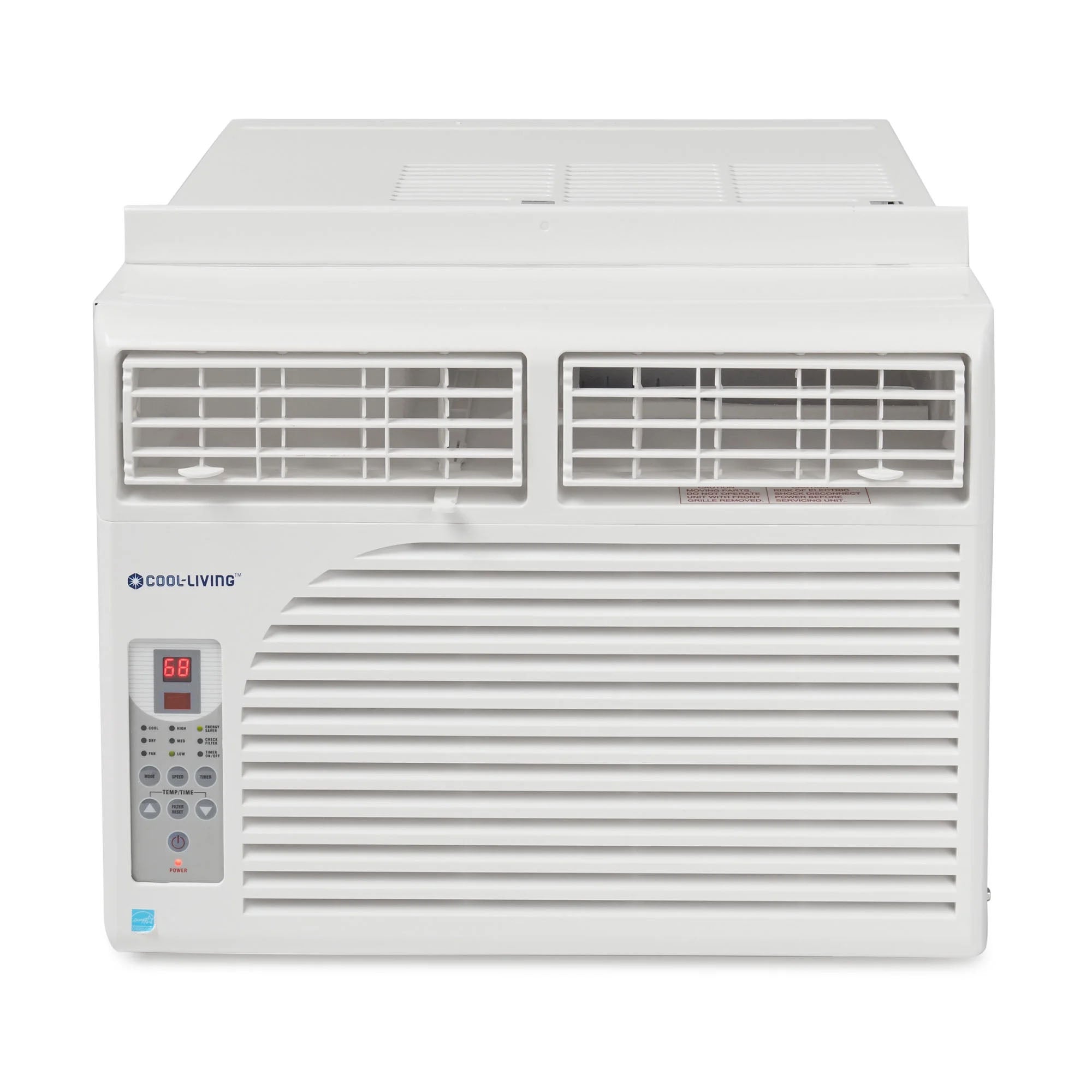Cool-Living 10,000 BTU Window Mount Room Air Conditioner with Installation Kit - VMInnovations