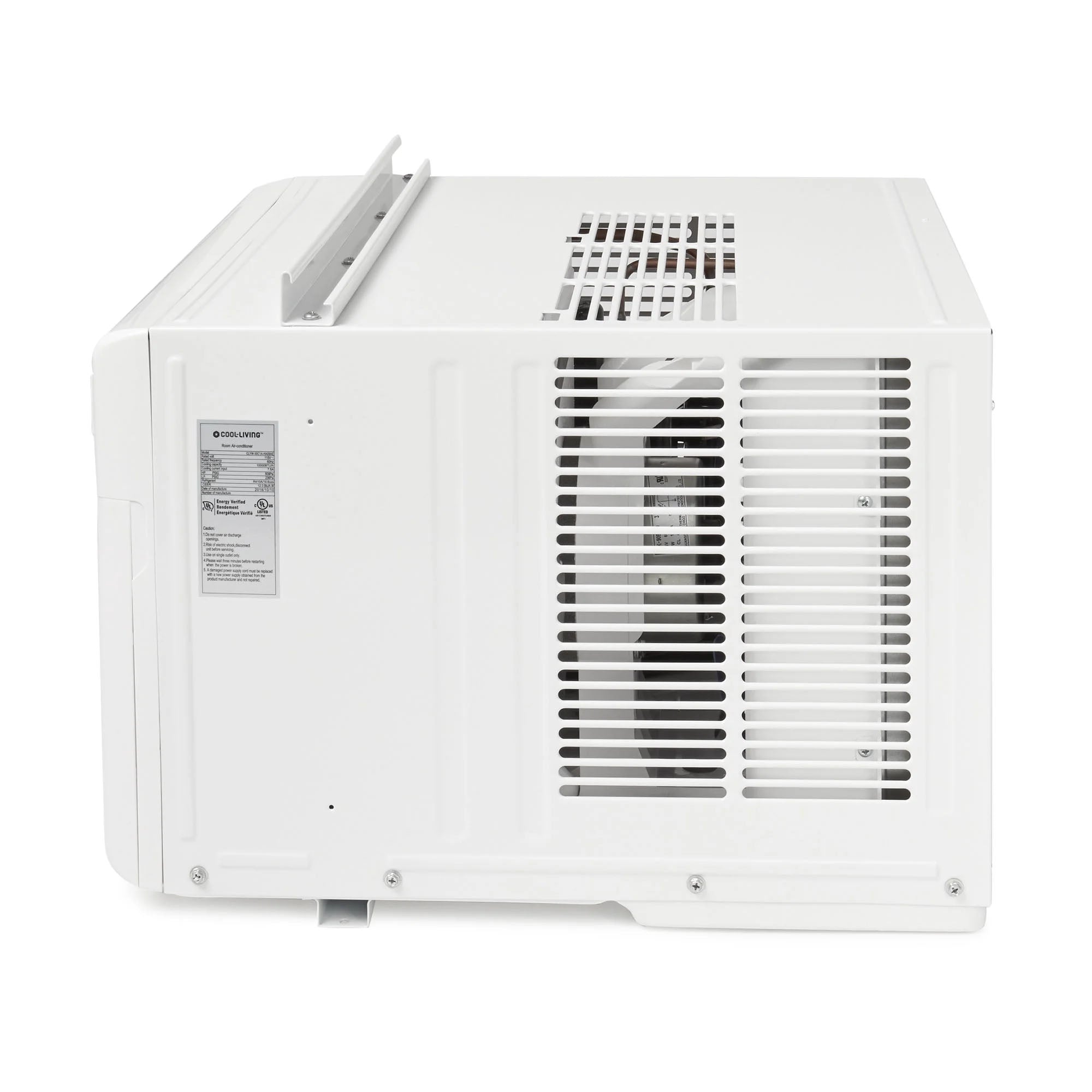 Cool-Living 10,000 BTU Window Mount Room Air Conditioner with Installation Kit - VMInnovations
