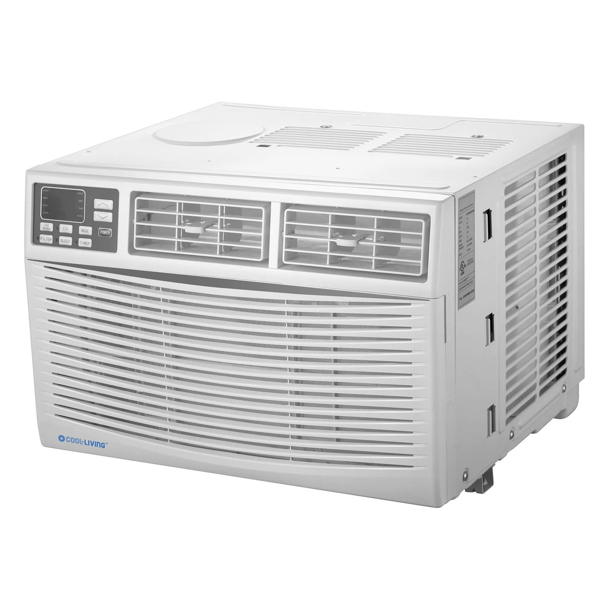 Cool-Living 12,000 BTU Window Mount Room Air Conditioner with Installation Kit - VMInnovations
