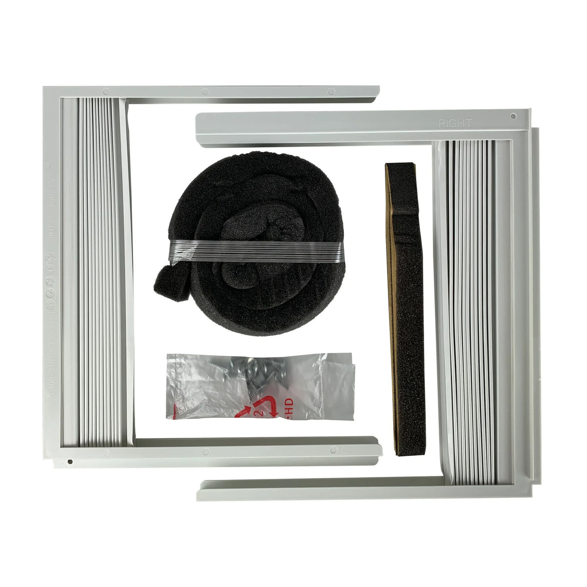 Cool-Living 12,000 BTU Window Mount Room Air Conditioner with Installation Kit - VMInnovations