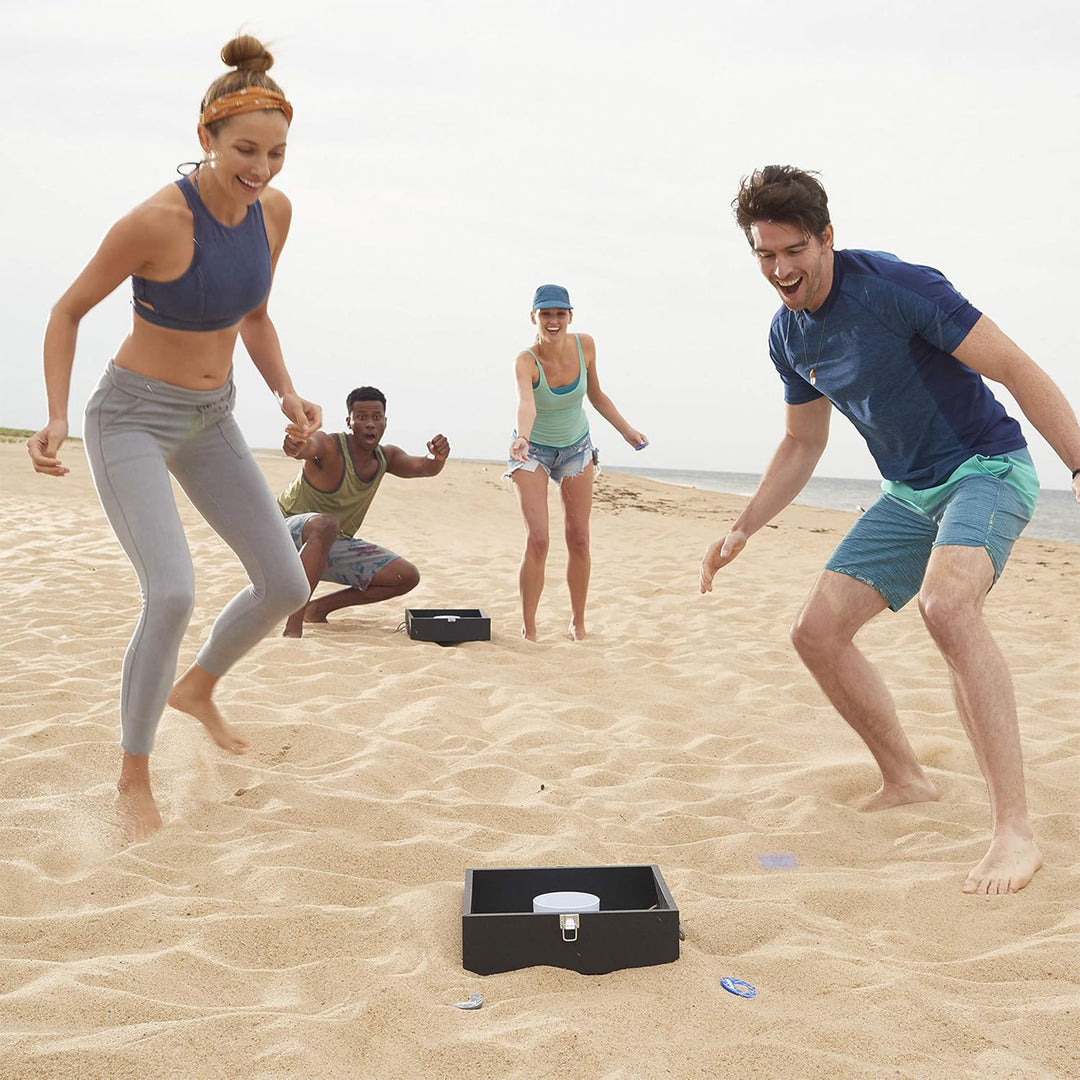 Franklin Sports Washer Toss, Portable Outdoor, Yard, Beach, or Tailgate Game Set - VMInnovations