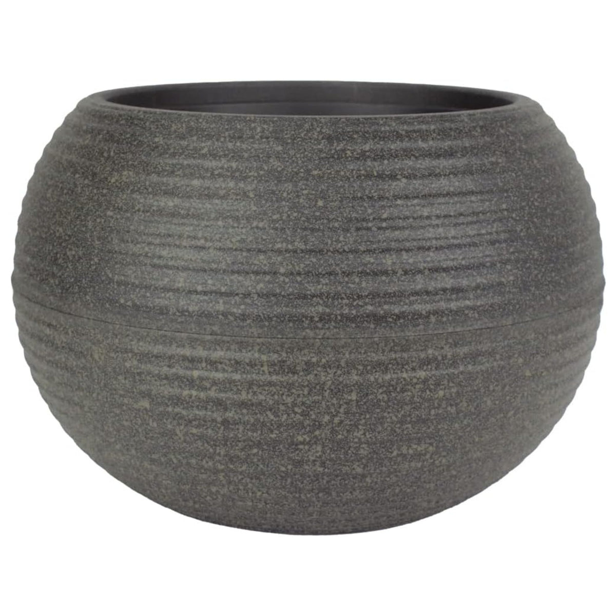 The HC Companies 8 Inch Atlas Sphere Planter, Round Plastic Plant Pot (Open Box)