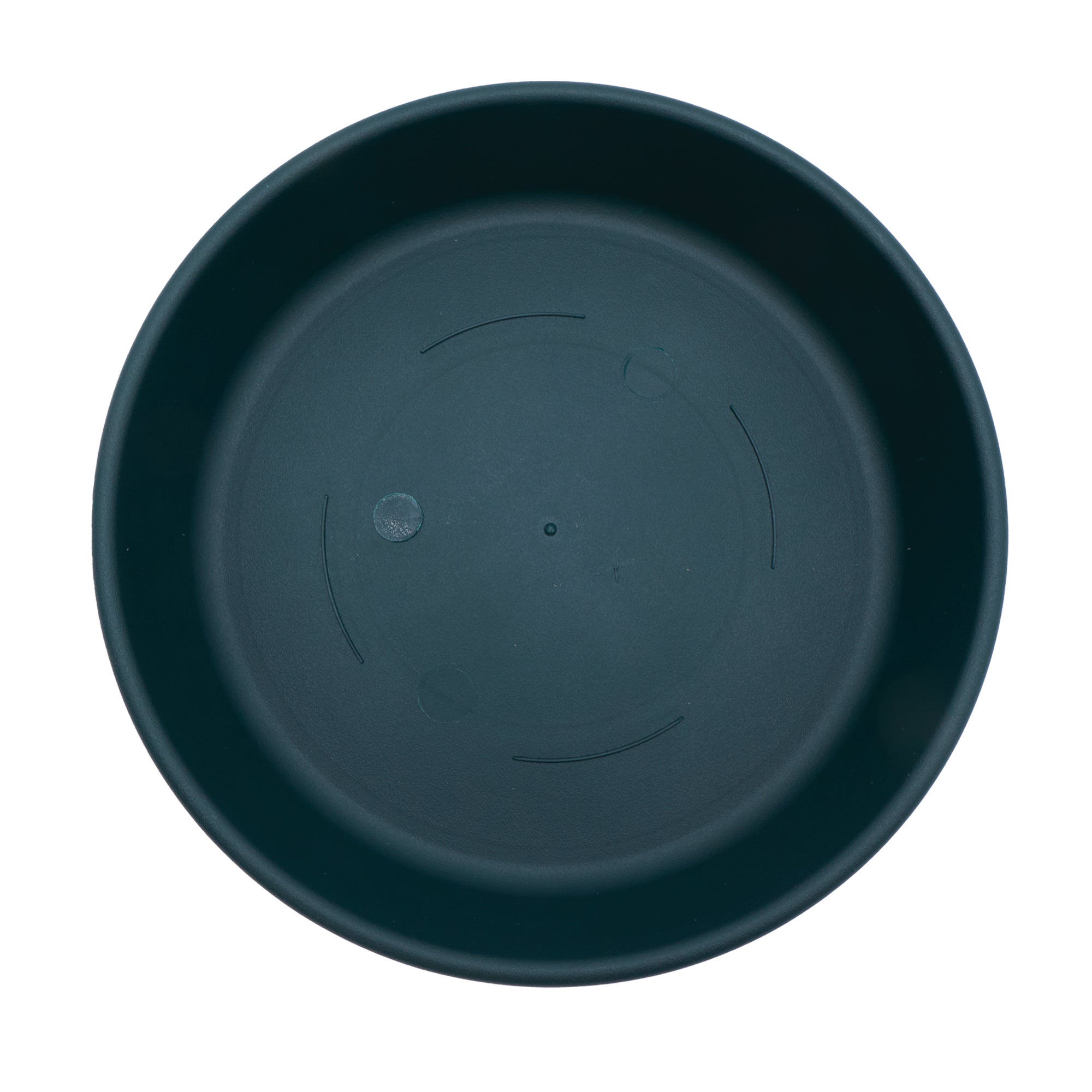The HC Companies Classic 12 Inch Round Plant Pot Saucer Drip Tray, Evergreen - VMInnovations